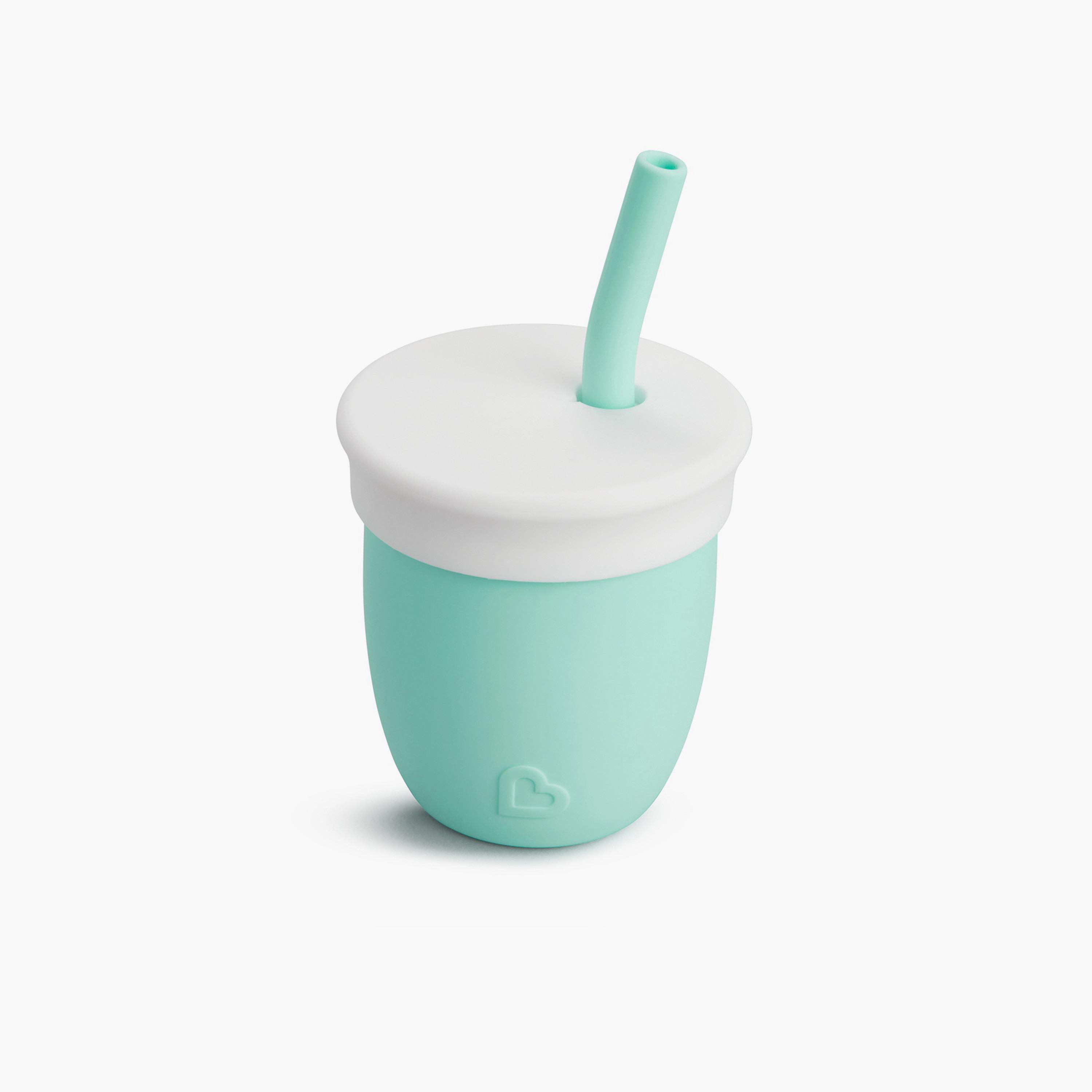 Munchkin C’est Silicone! Training Cup with Straw - 4 oz-baby-feeding-mealtimeessentials-image-2