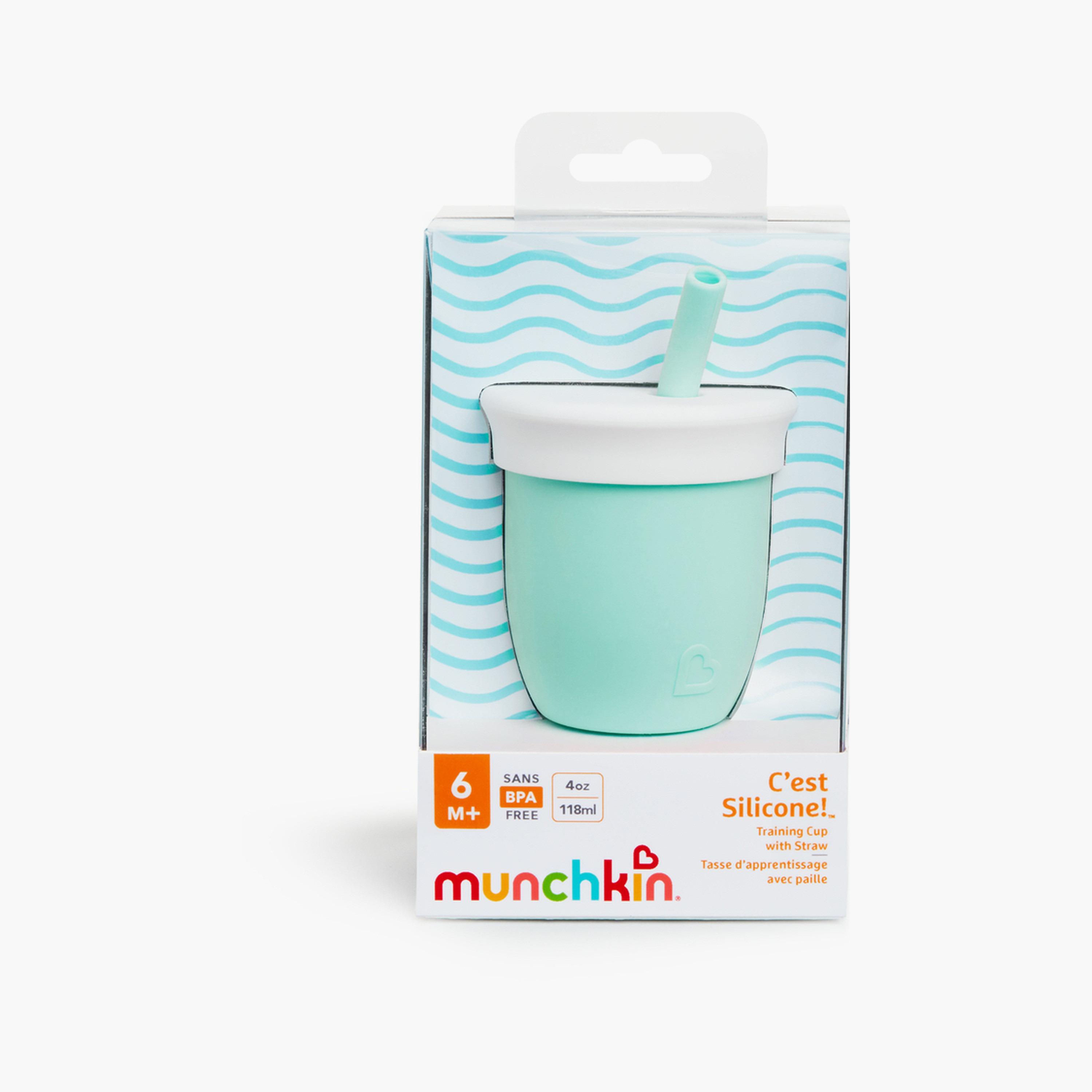 Munchkin C’est Silicone! Training Cup with Straw - 4 oz-baby-feeding-mealtimeessentials-image-4