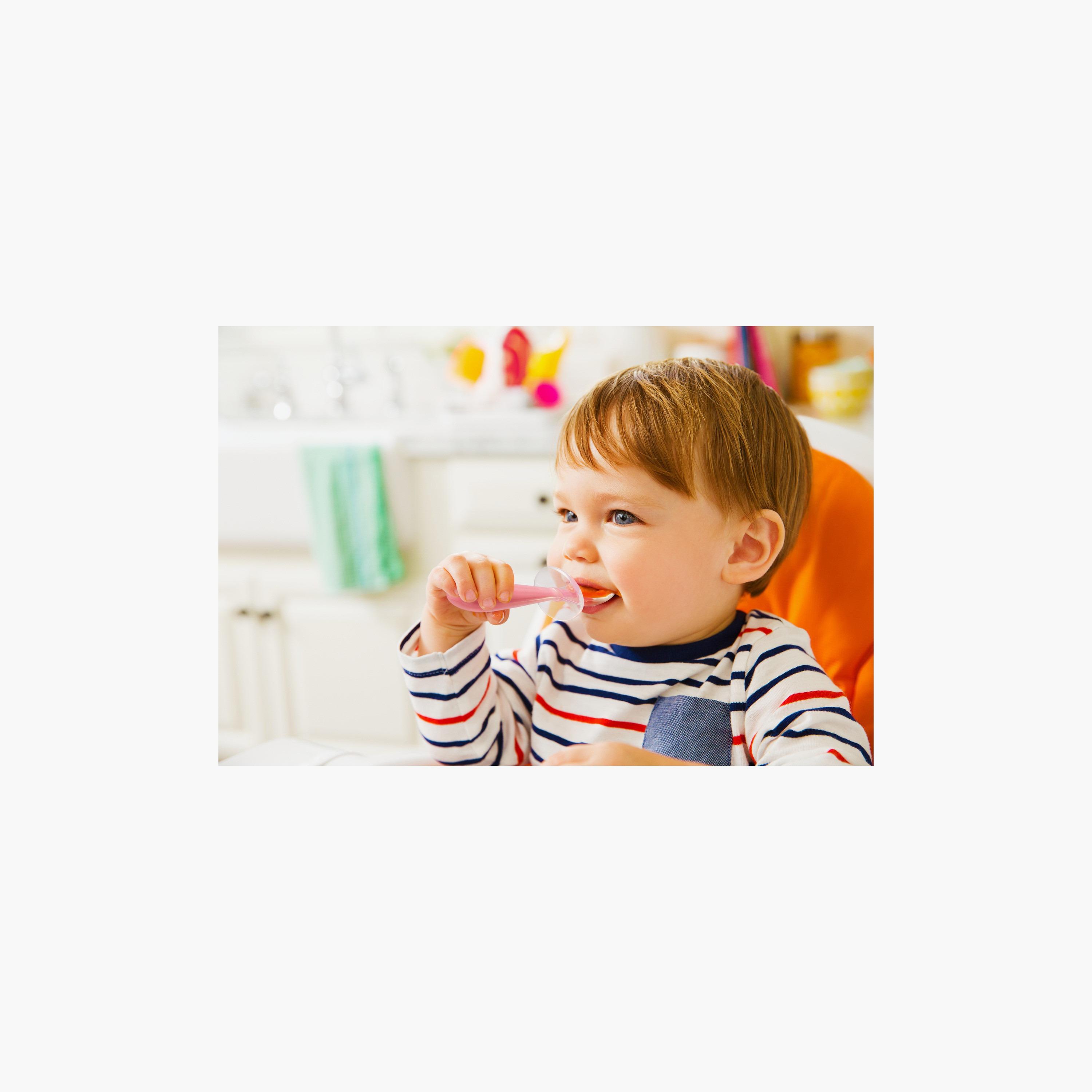 Munchkin 2-Piece Gentle Scoop Silicone Training Spoons Set-baby-feeding-pacifiers-image-5