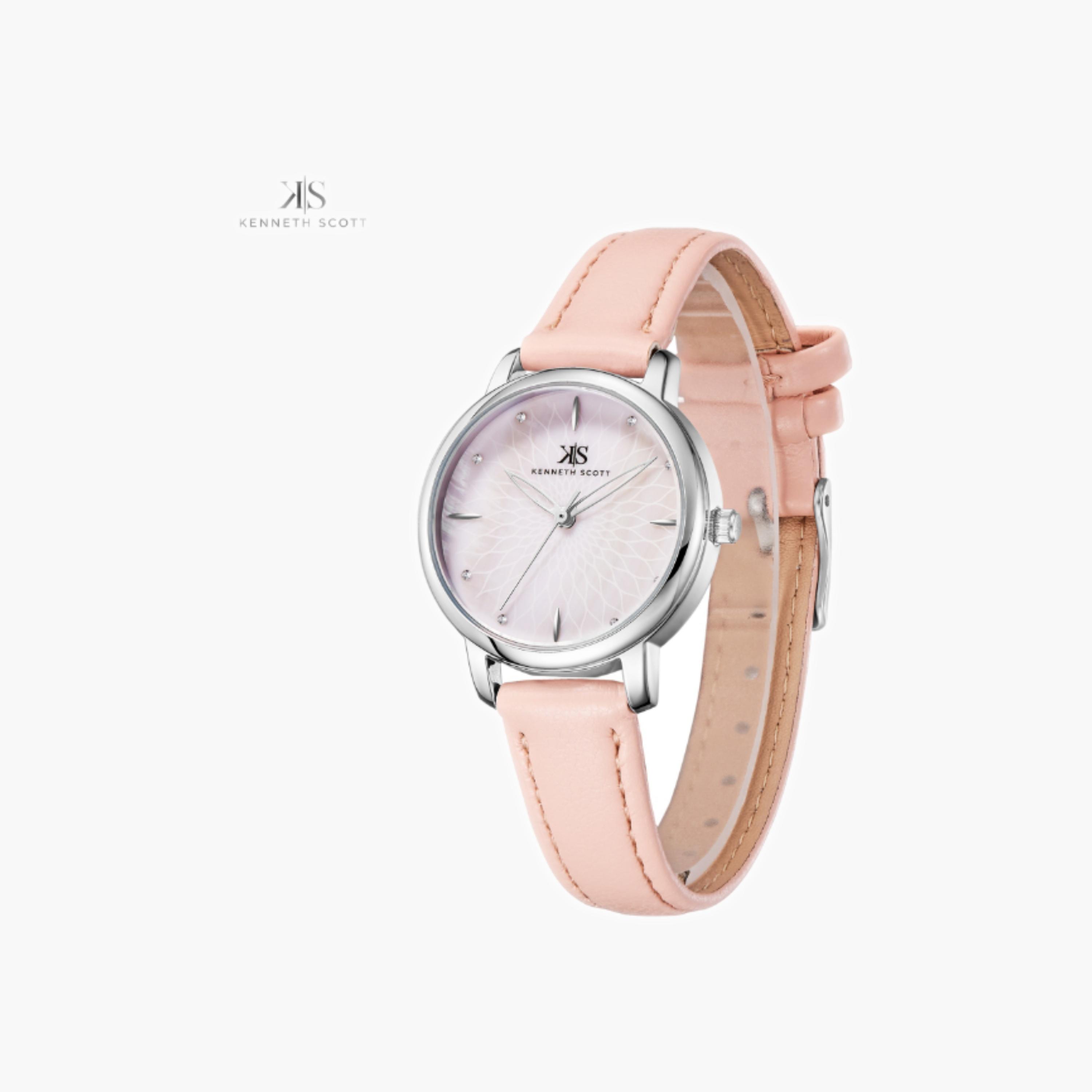 Kenneth Scott Women's Analog Pink Dial Watch-women-watchesandjewellery-watches-image-5