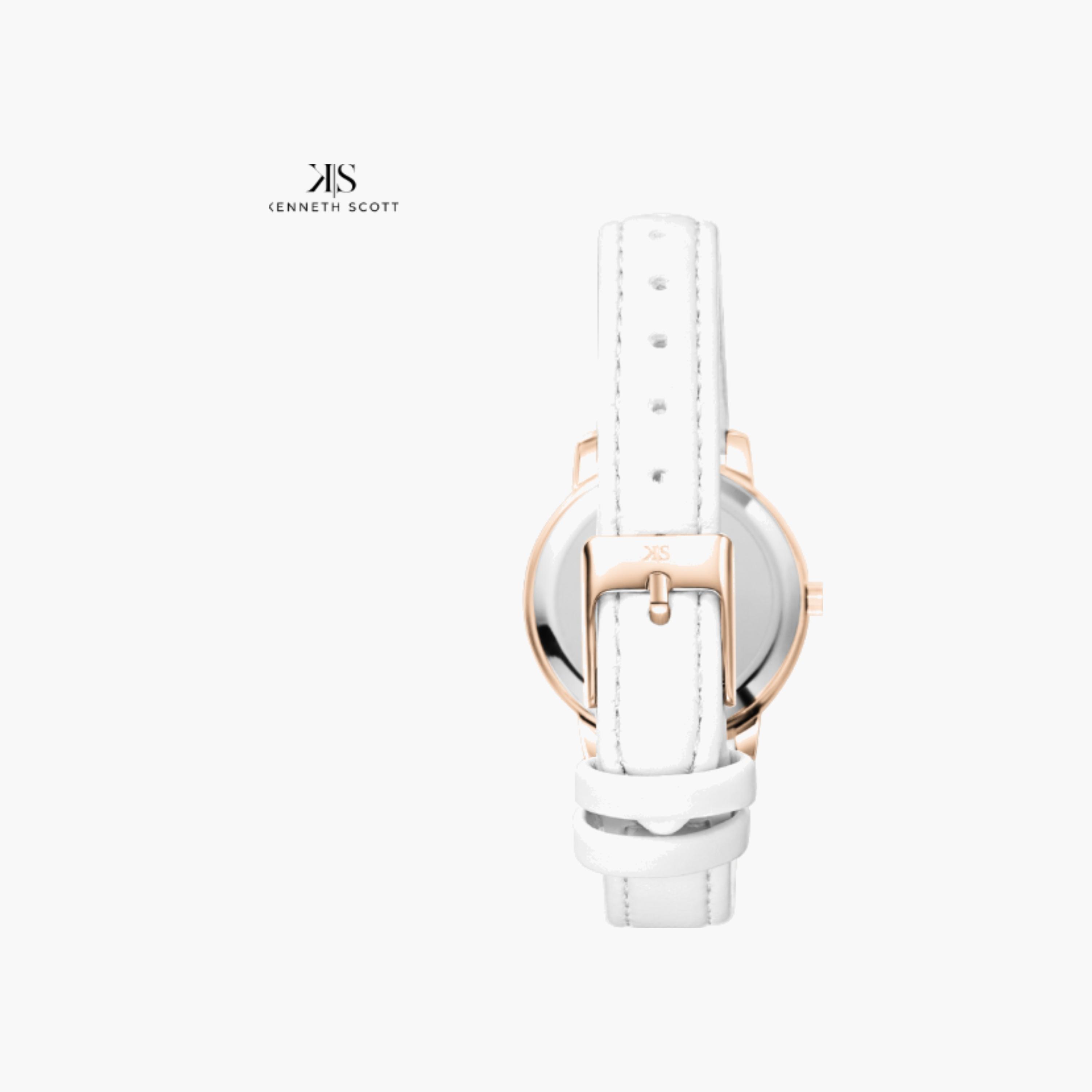 Kenneth Scott Women's Analog White Dial Watch-women-watchesandjewellery-watches-image-4