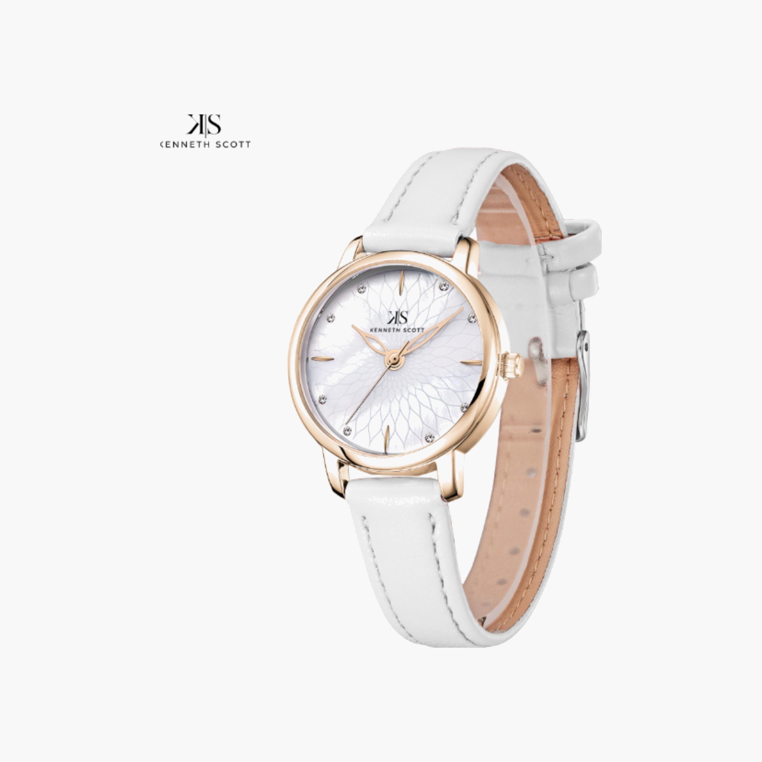 Kenneth Scott Women's Analog White Dial Watch-women-watchesandjewellery-watches-image-5
