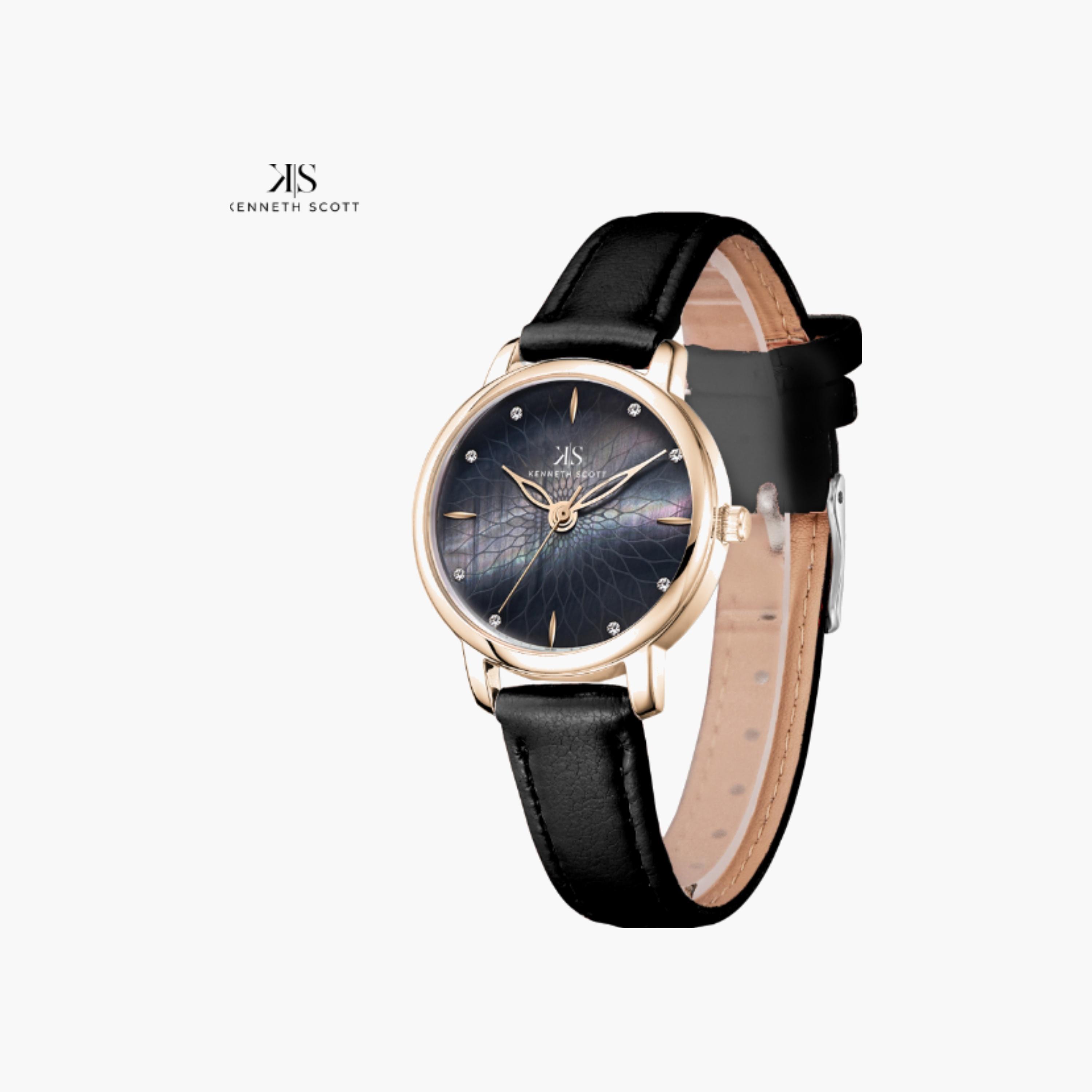 Kenneth Scott Women's Analog Black Dial Watch-women-watchesandjewellery-watches-image-5