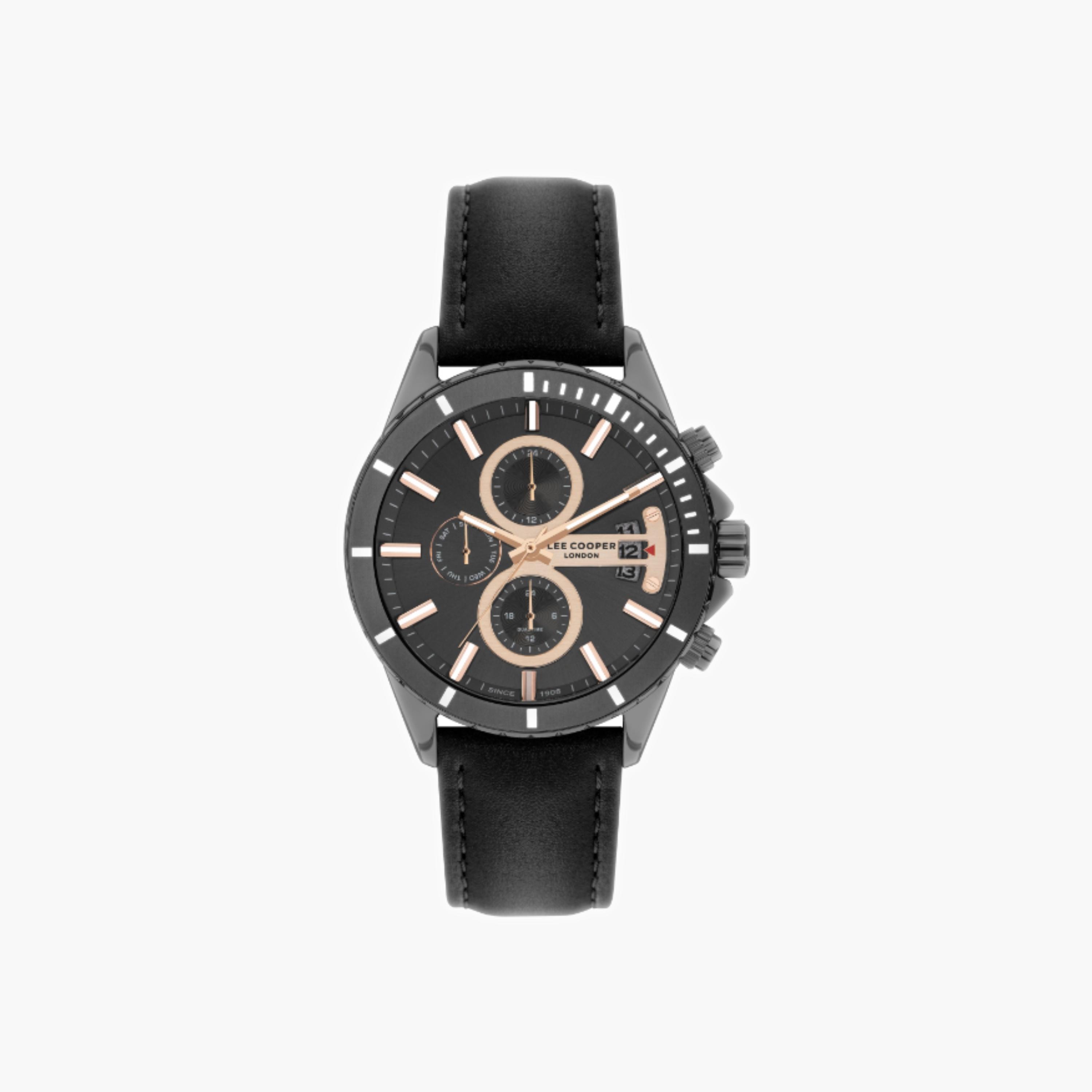 Lee Cooper Men's Multi Function Grey Dial Watch-men-watchesandjewellery-watches-image-1