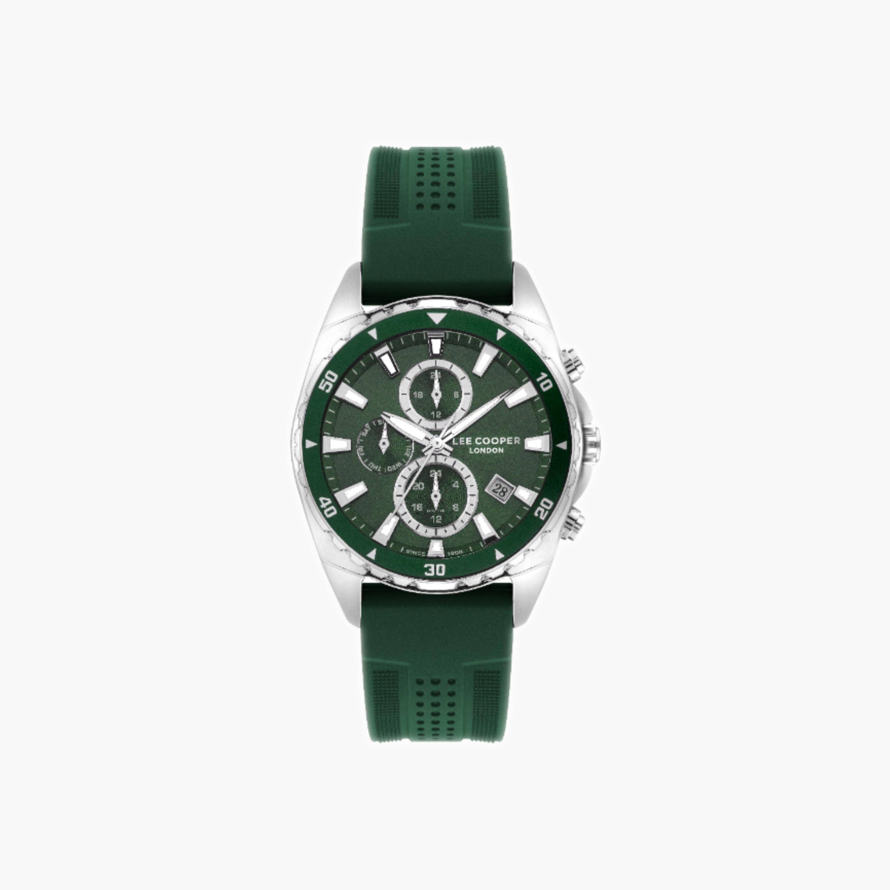 Lee Cooper Men's Multi Function Green Dial Watch-men-watchesandjewellery-watches-image-1