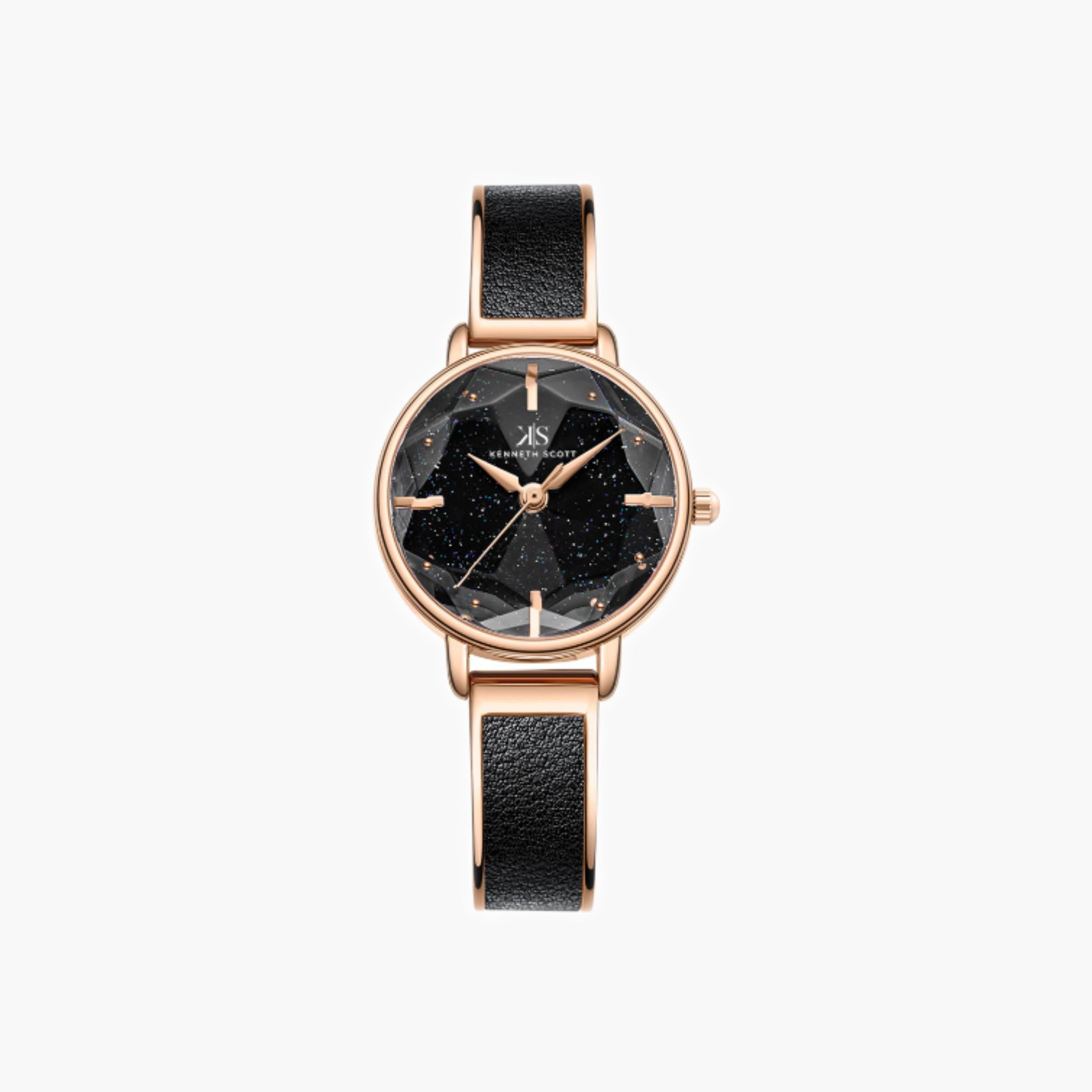 Kenneth Scott Women's Analog Black Dial Watch-women-watchesandjewellery-watches-image-4