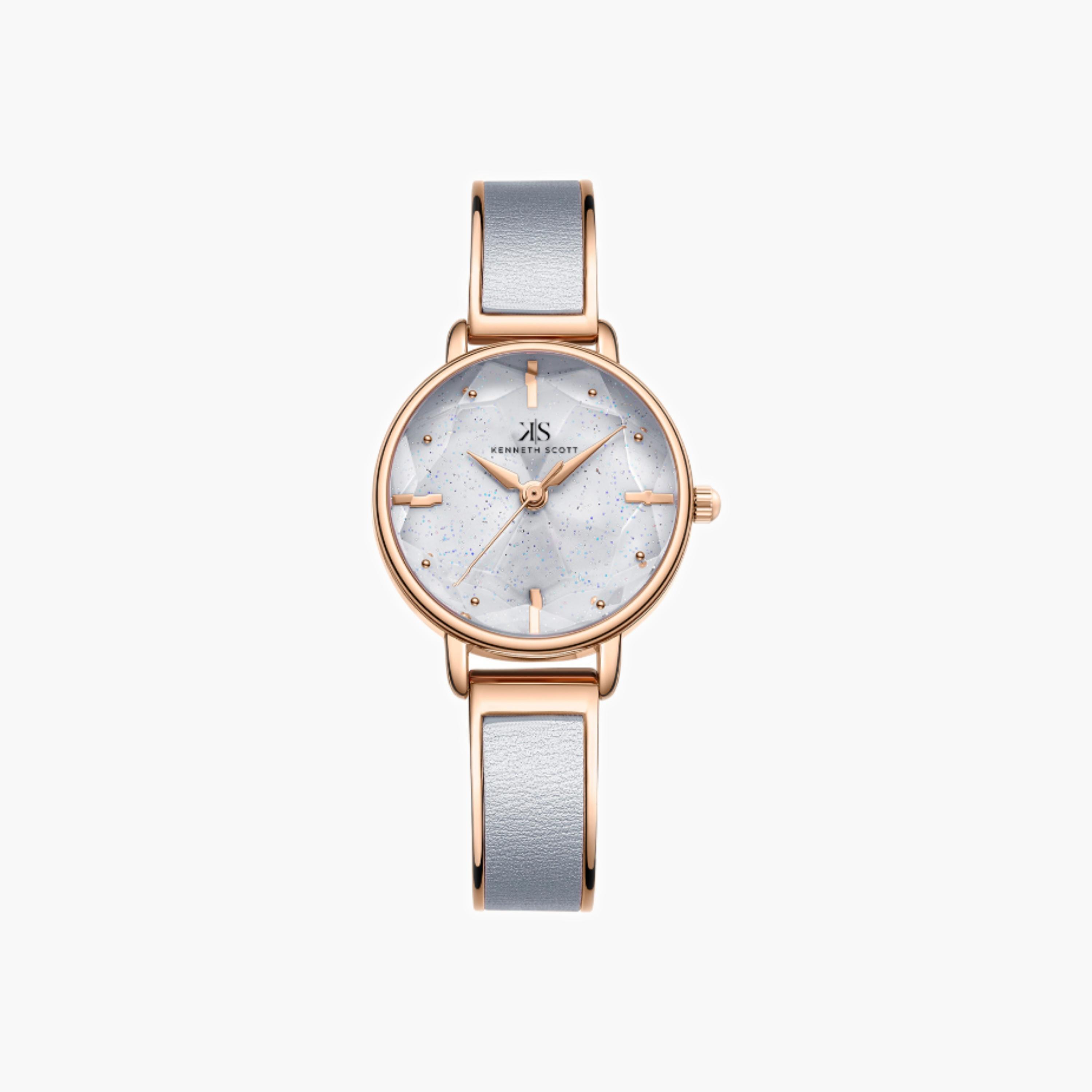 Kenneth Scott Women's Analog Grey Dial Watch-women-watchesandjewellery-watches-image-1