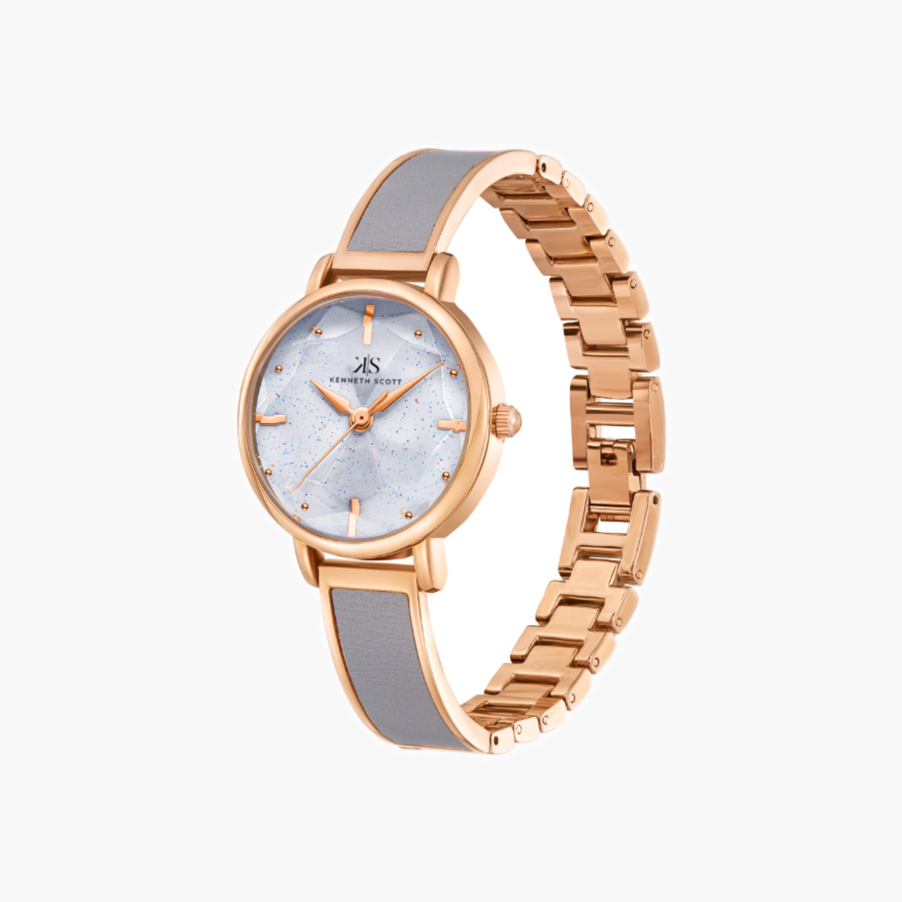 Kenneth Scott Women's Analog Grey Dial Watch-women-watchesandjewellery-watches-image-2