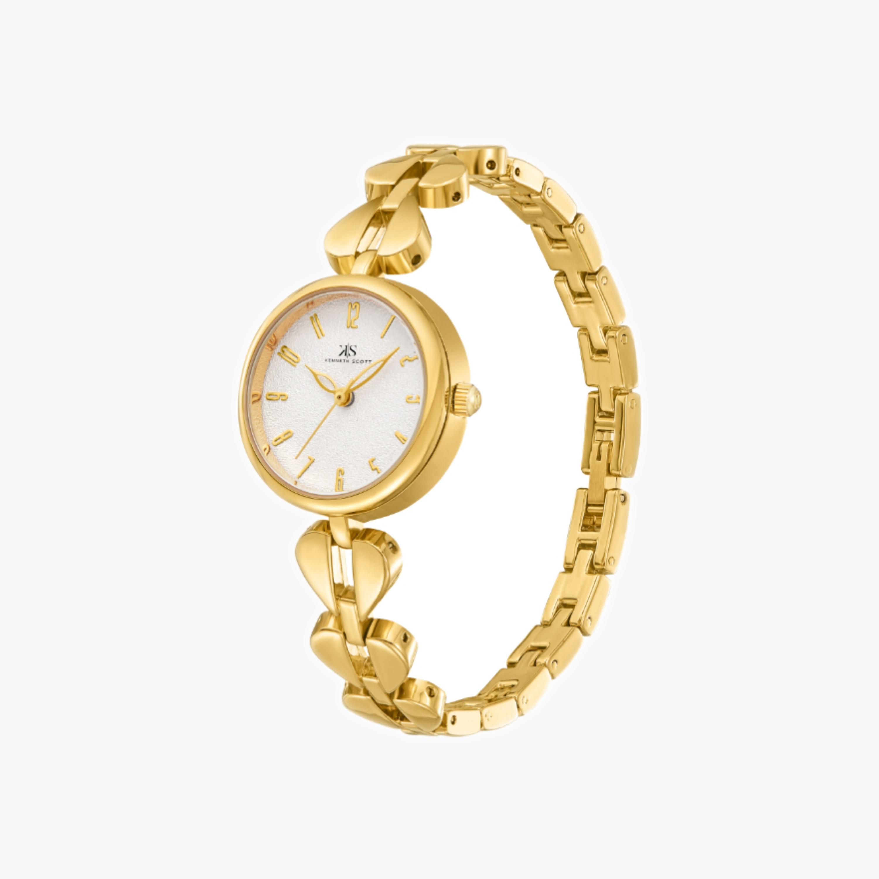 Kenneth Scott Women's Analog White Dial Watch-women-watchesandjewellery-watches-image-2