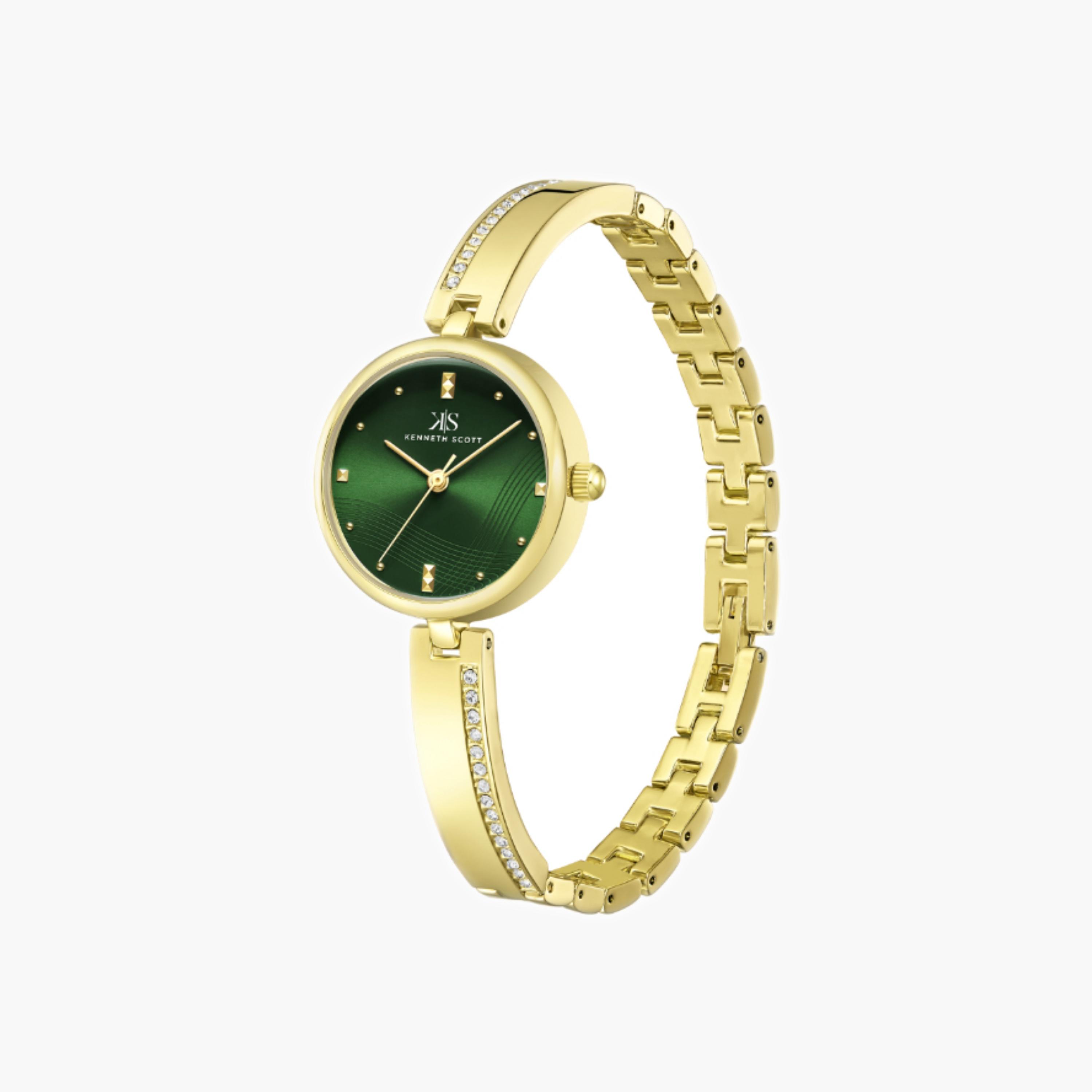 Kenneth Scott Women's Analog Green Dial Watch-women-watchesandjewellery-watches-image-4