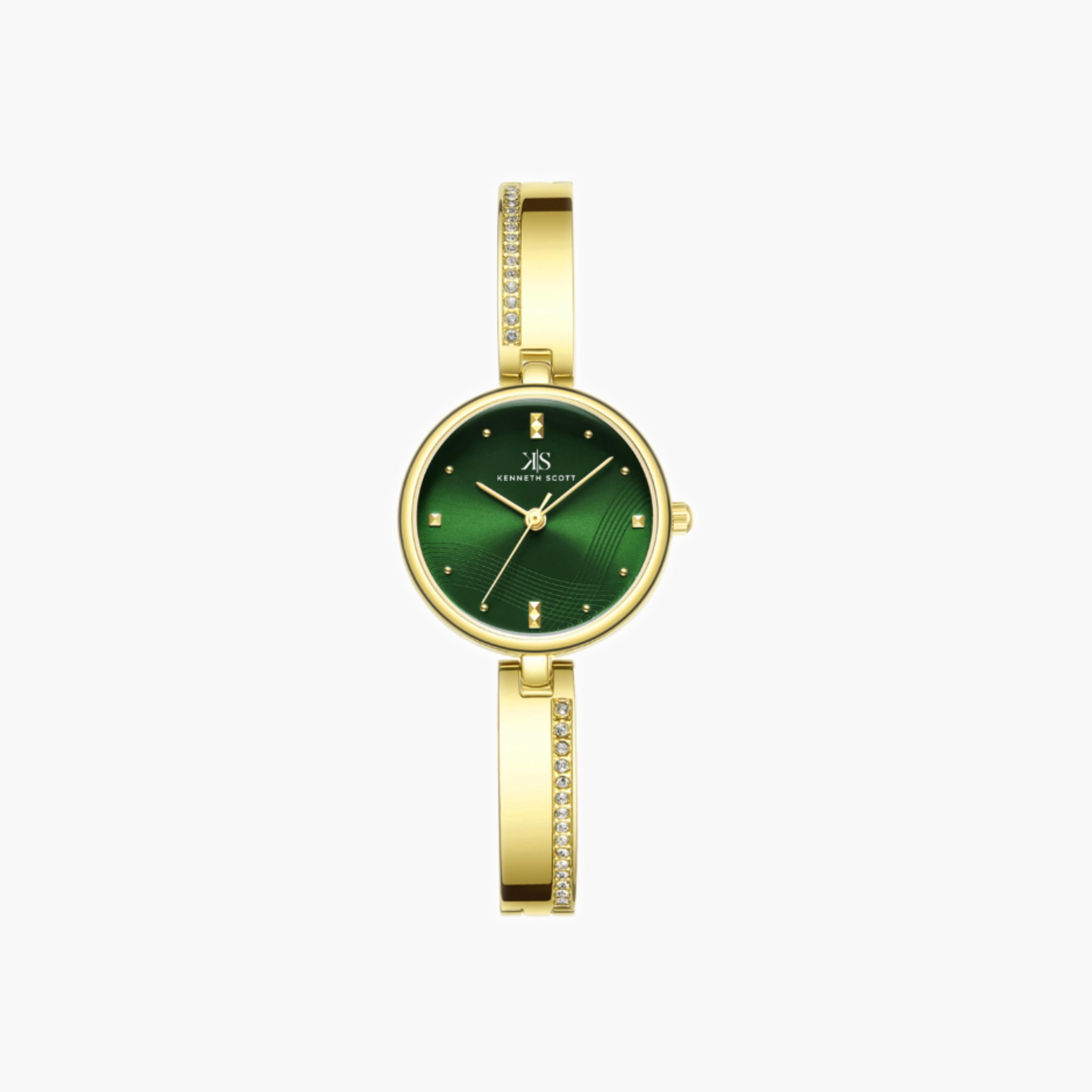 Kenneth Scott Women's Analog Green Dial Watch-women-watchesandjewellery-watches-image-5