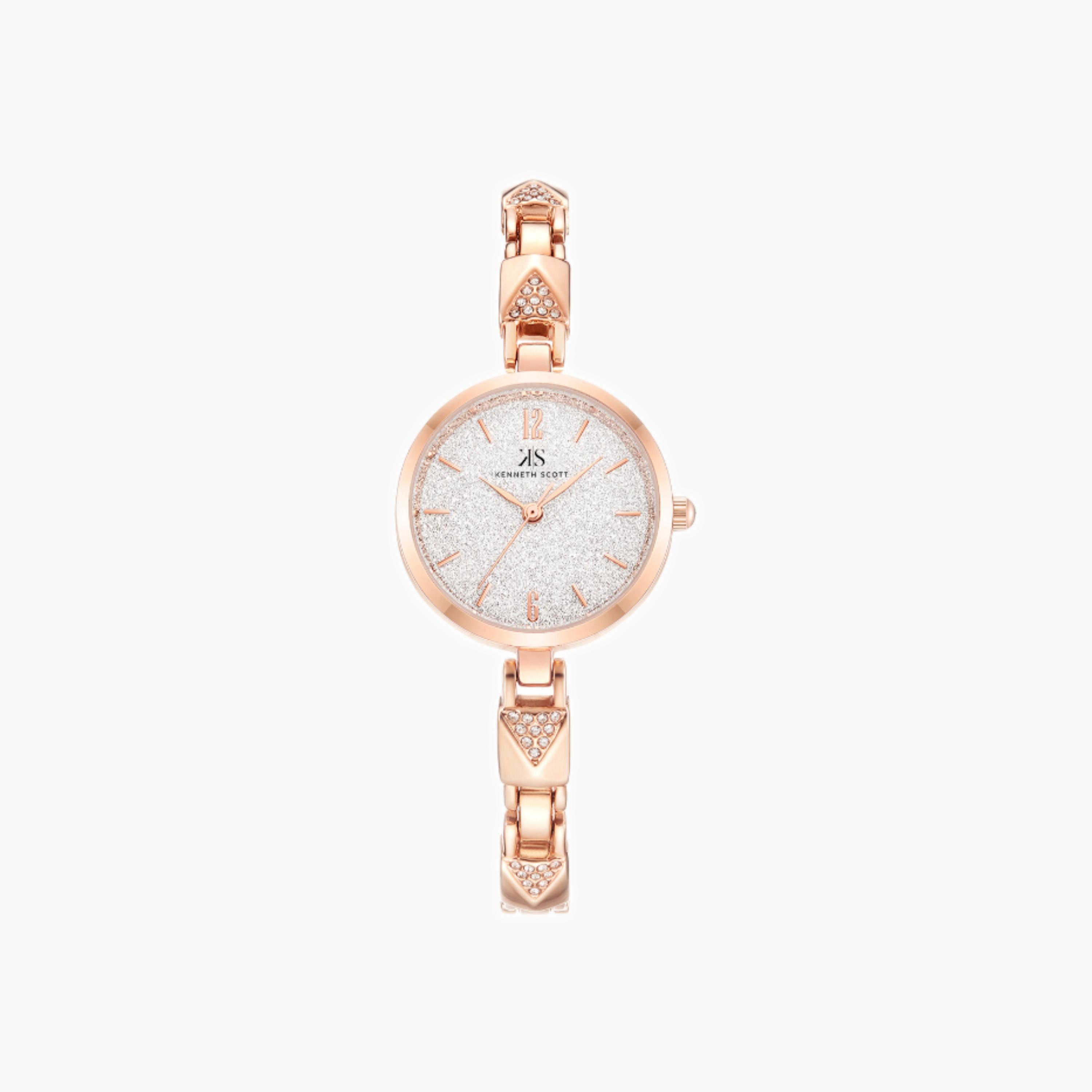 Kenneth Scott Women's Analog Silver Dial Watch-women-watchesandjewellery-watches-image-1