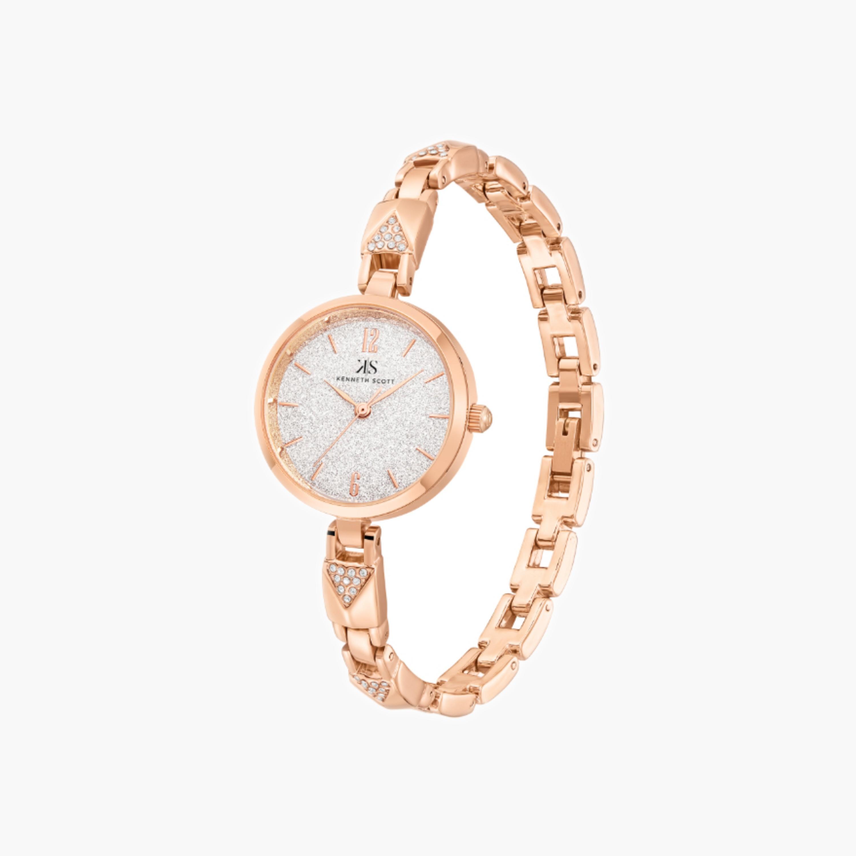 Kenneth Scott Women's Analog Silver Dial Watch-women-watchesandjewellery-watches-image-3