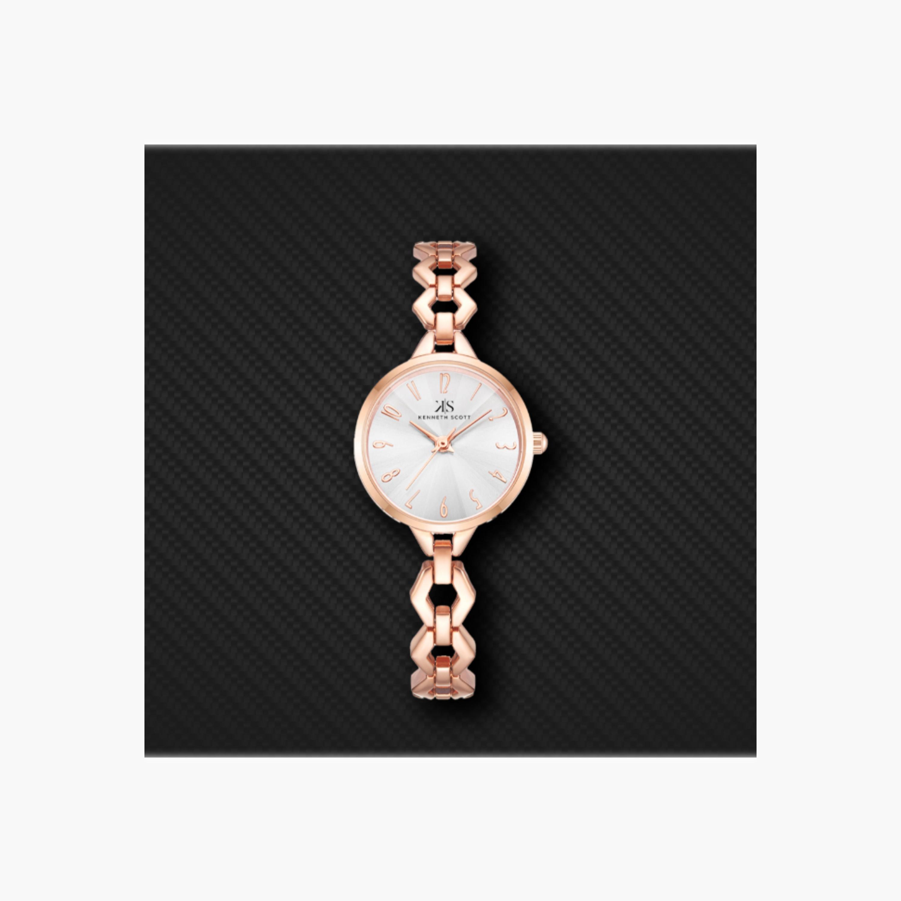 Kenneth Scott Women's Analog Silver Dial Watch-women-watchesandjewellery-watches-image-5