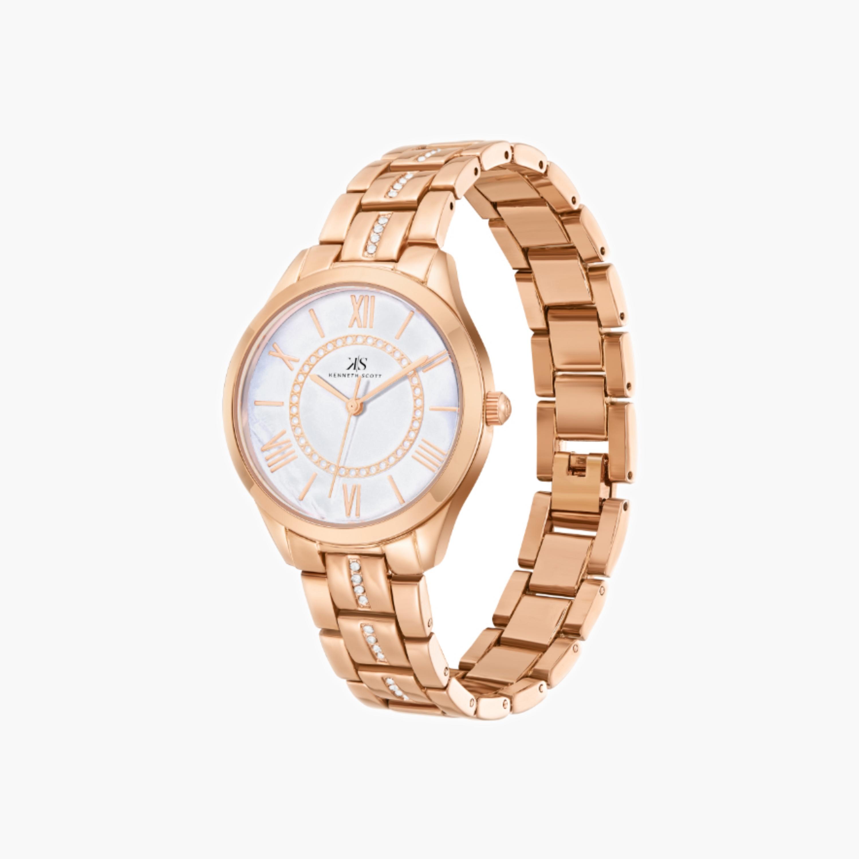 Kenneth Scott Women's Analog White Dial Watch-women-watchesandjewellery-watches-image-5