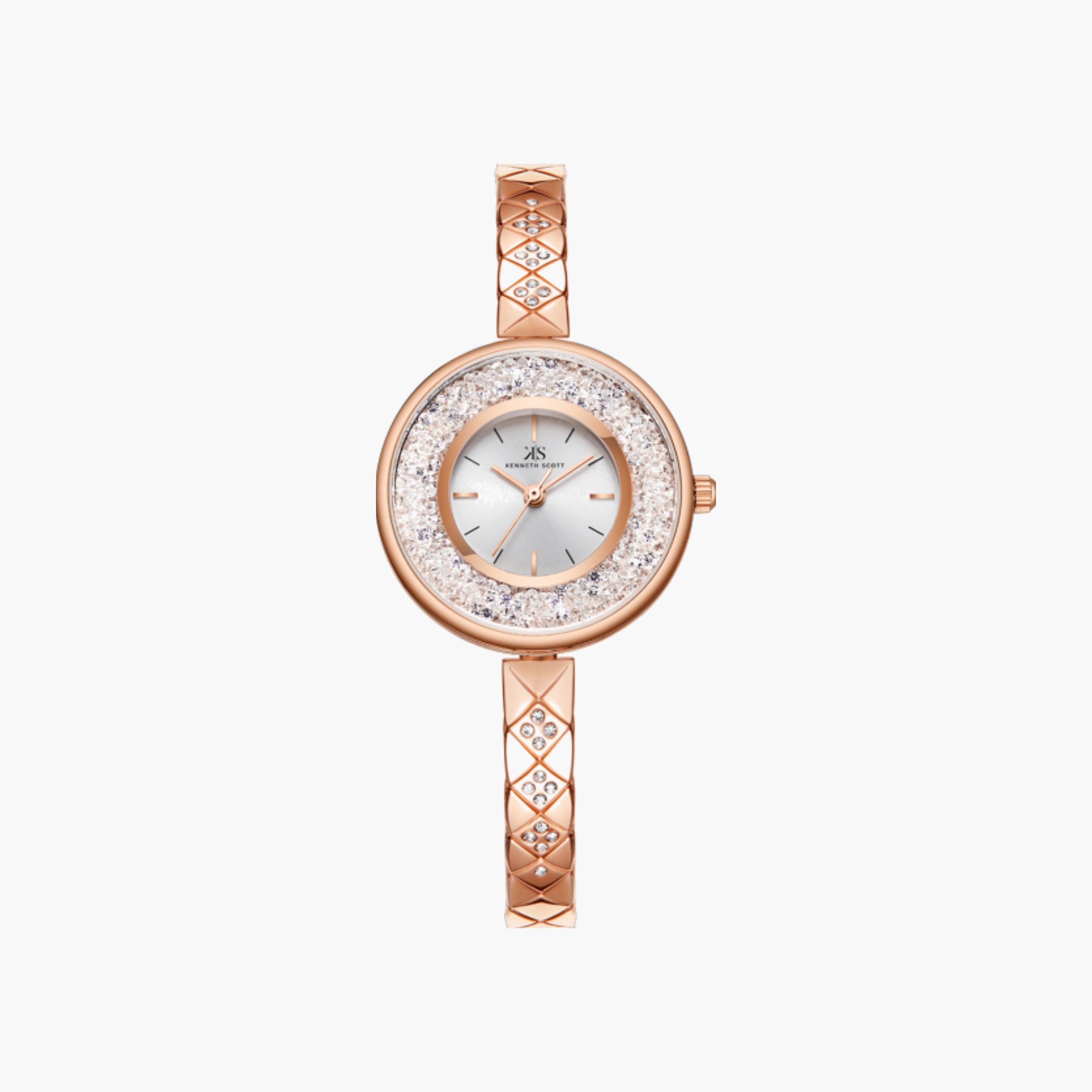 Kenneth Scott Women's Analog Silver Dial Watch-women-watchesandjewellery-watches-image-4