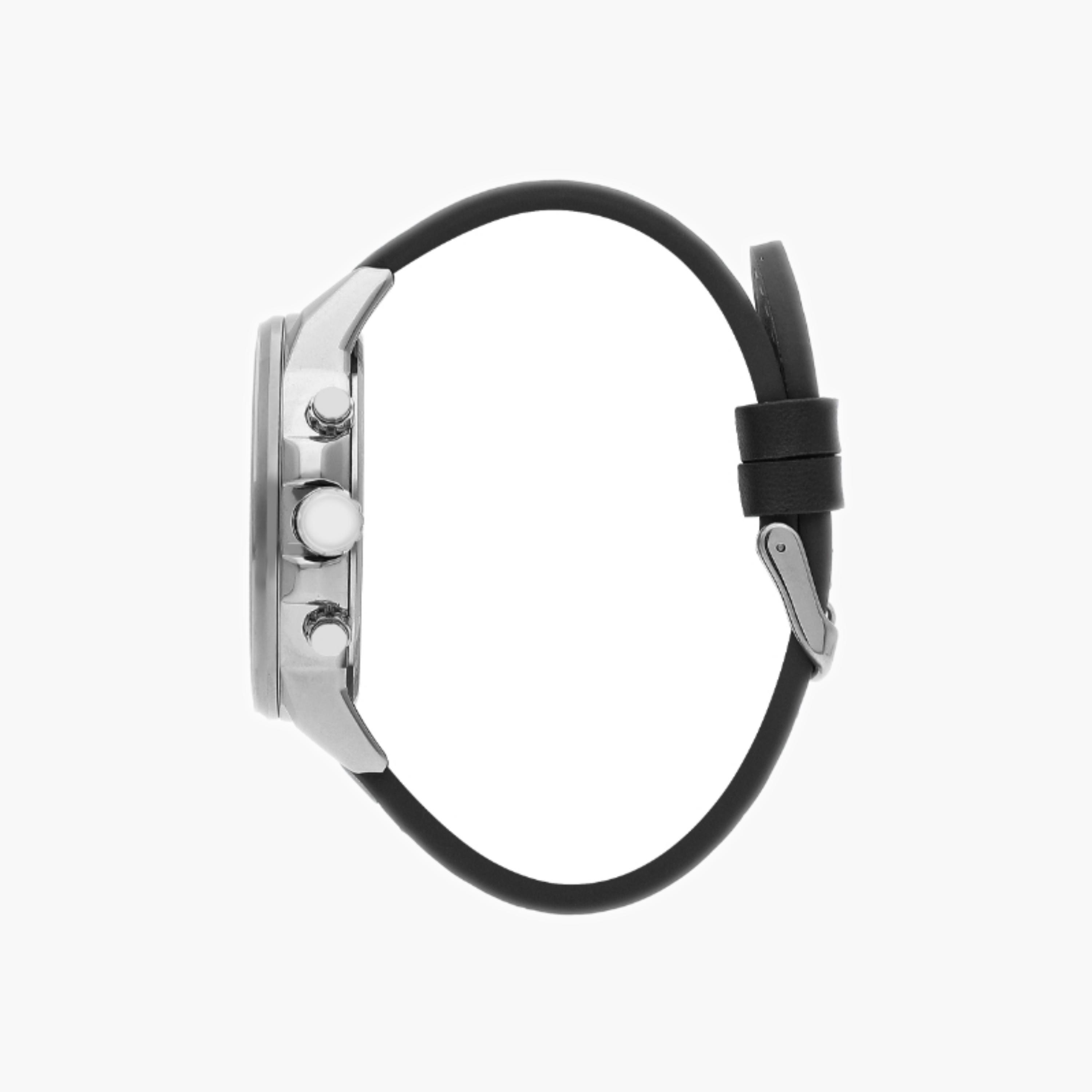 Lee Cooper Men's Multi Function Silver Dial Watch-men-watchesandjewellery-watches-image-2