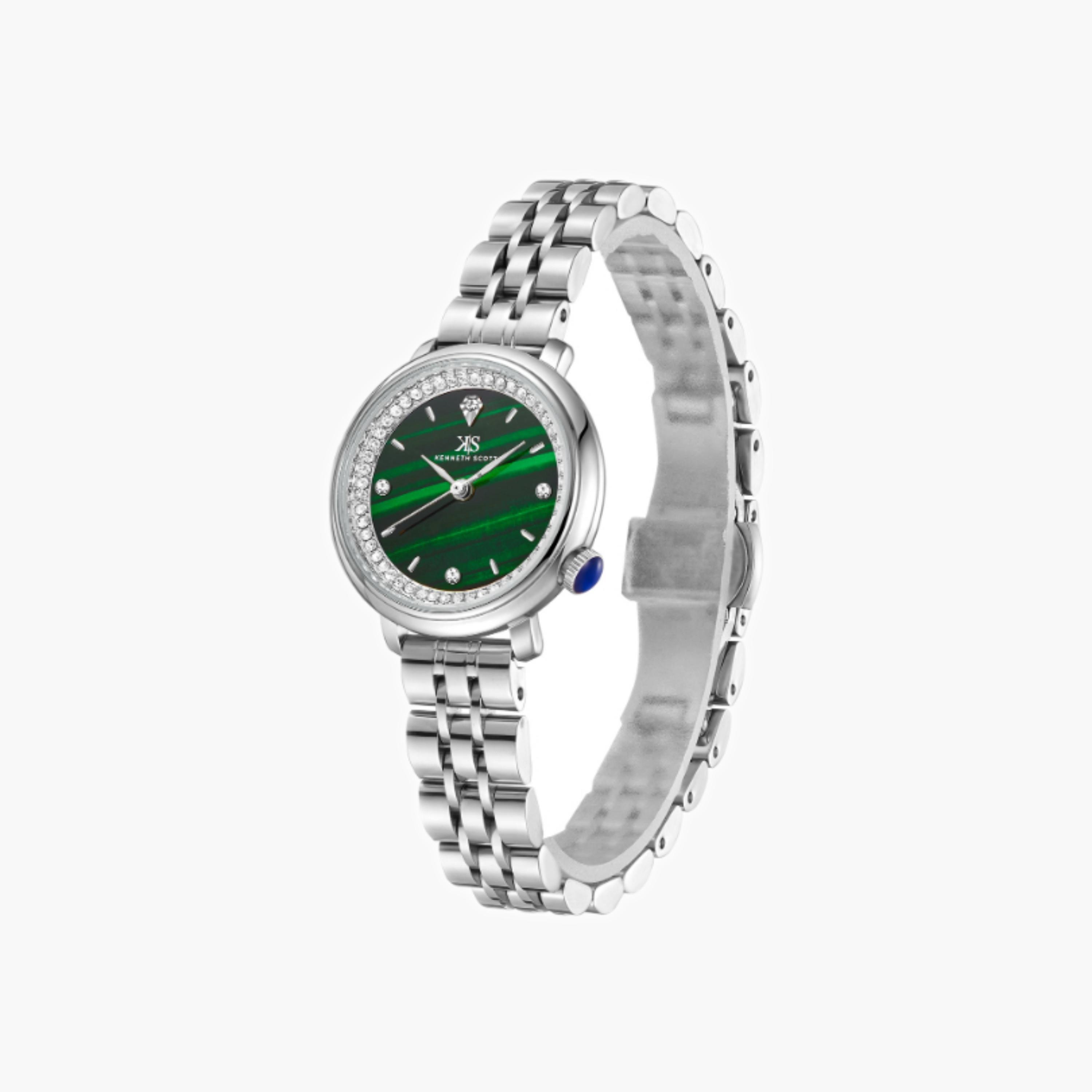 Kenneth Scott Women's Analog Green Dial Watch-women-watchesandjewellery-watches-image-5