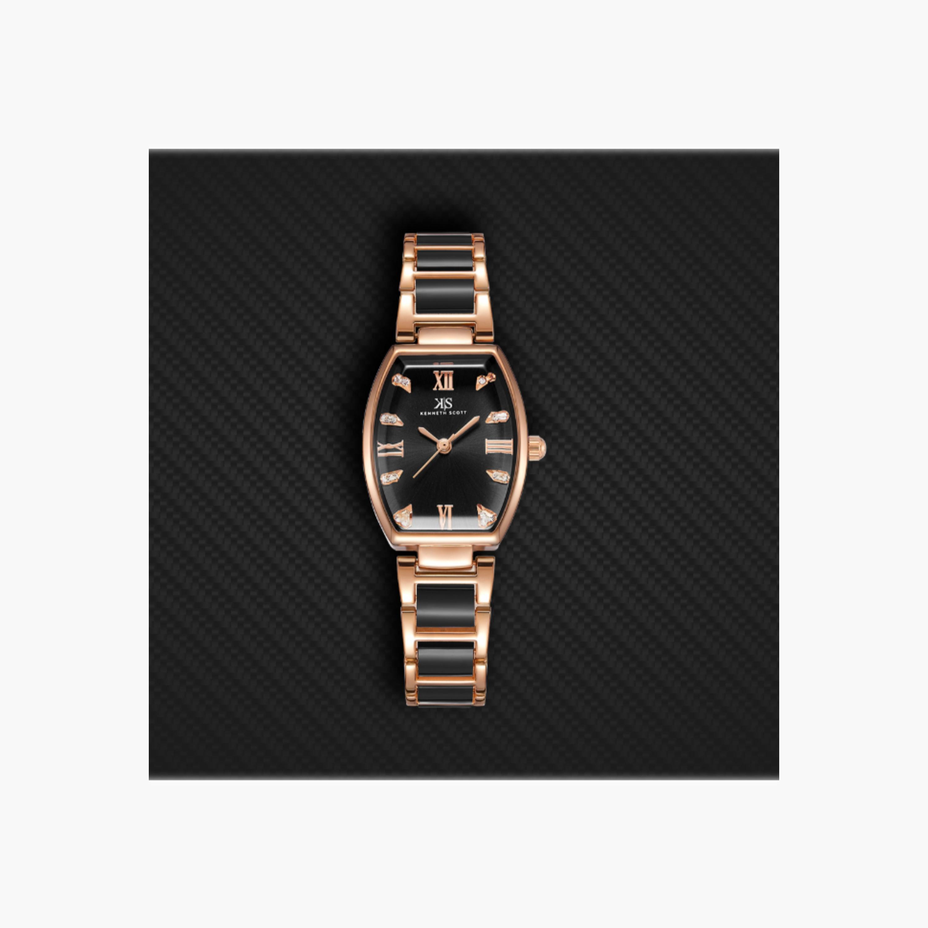 Kenneth Scott Women's Analog Black Dial Watch-women-watchesandjewellery-watches-image-5