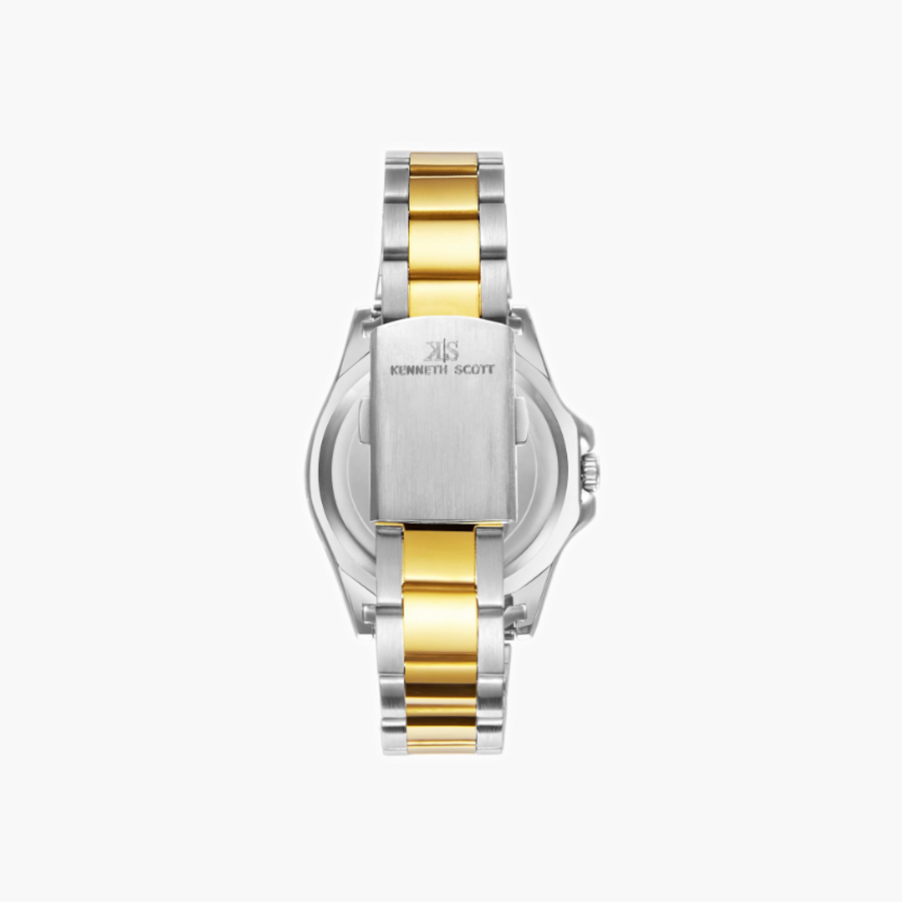 Kenneth Scott Men's Analog White Dial Watch-men-watchesandjewellery-watches-image-4