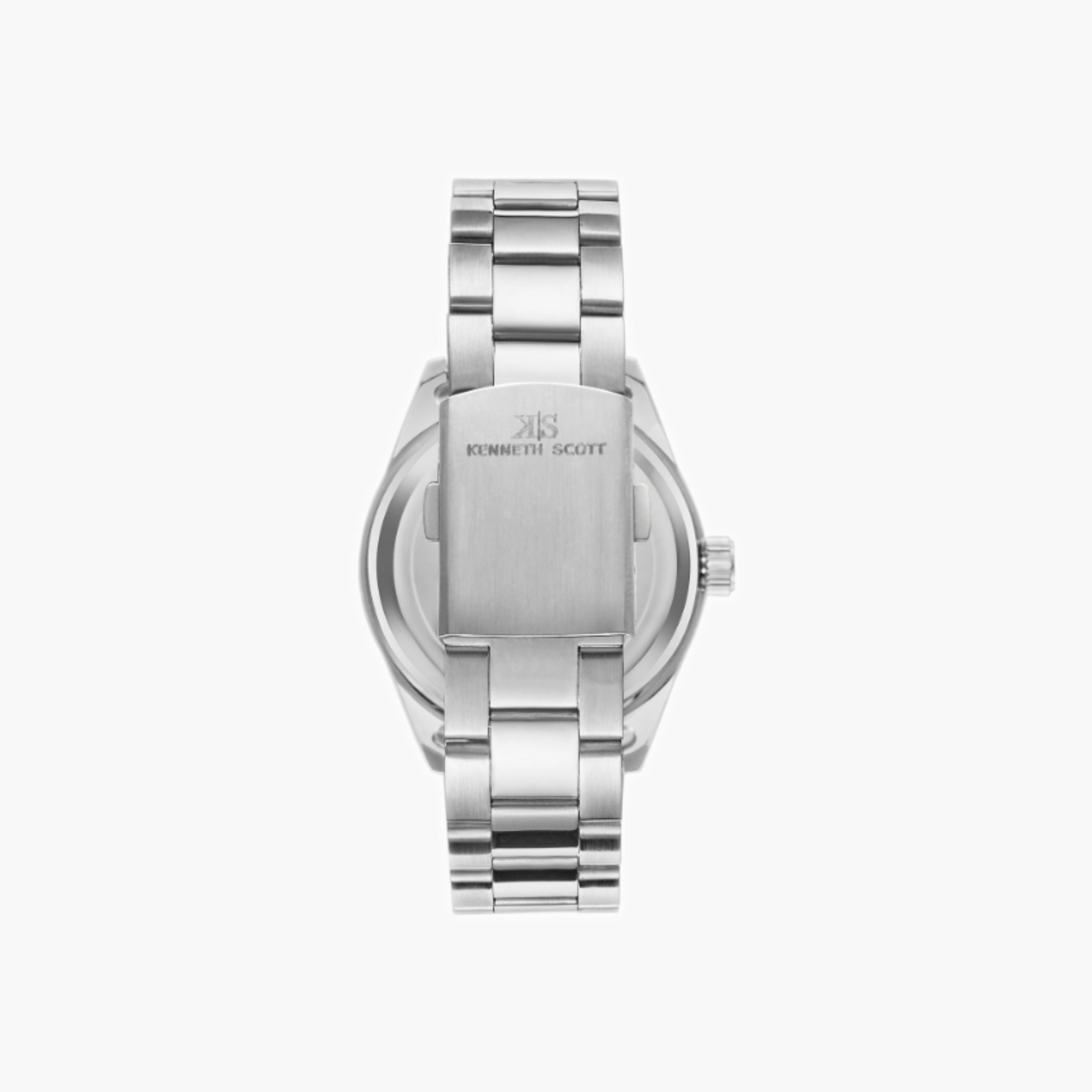 Kenneth Scott Men's Analog Black Dial Watch-men-watchesandjewellery-watches-image-3
