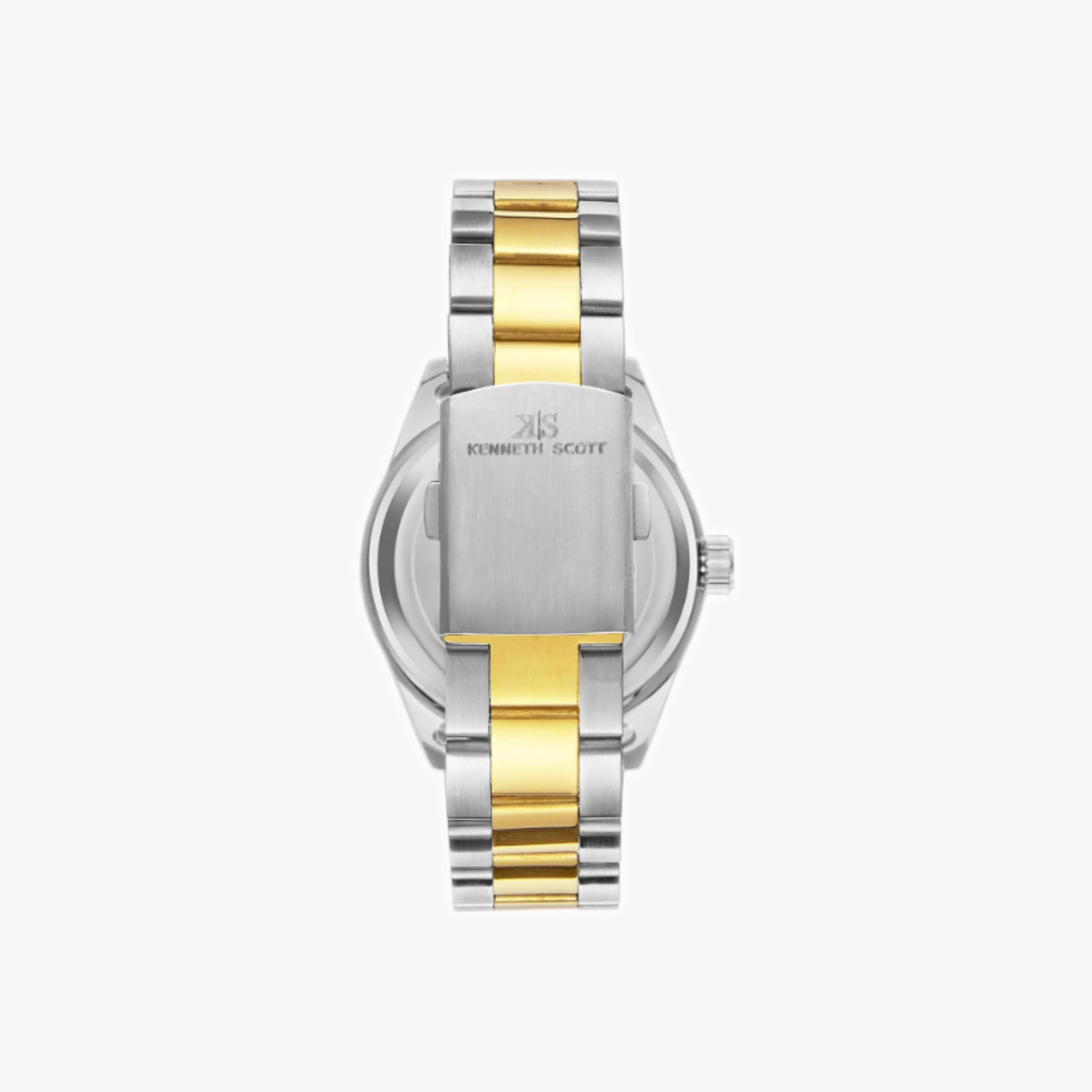 Kenneth Scott Men's Analog Silver Dial Watch-men-watchesandjewellery-watches-image-2
