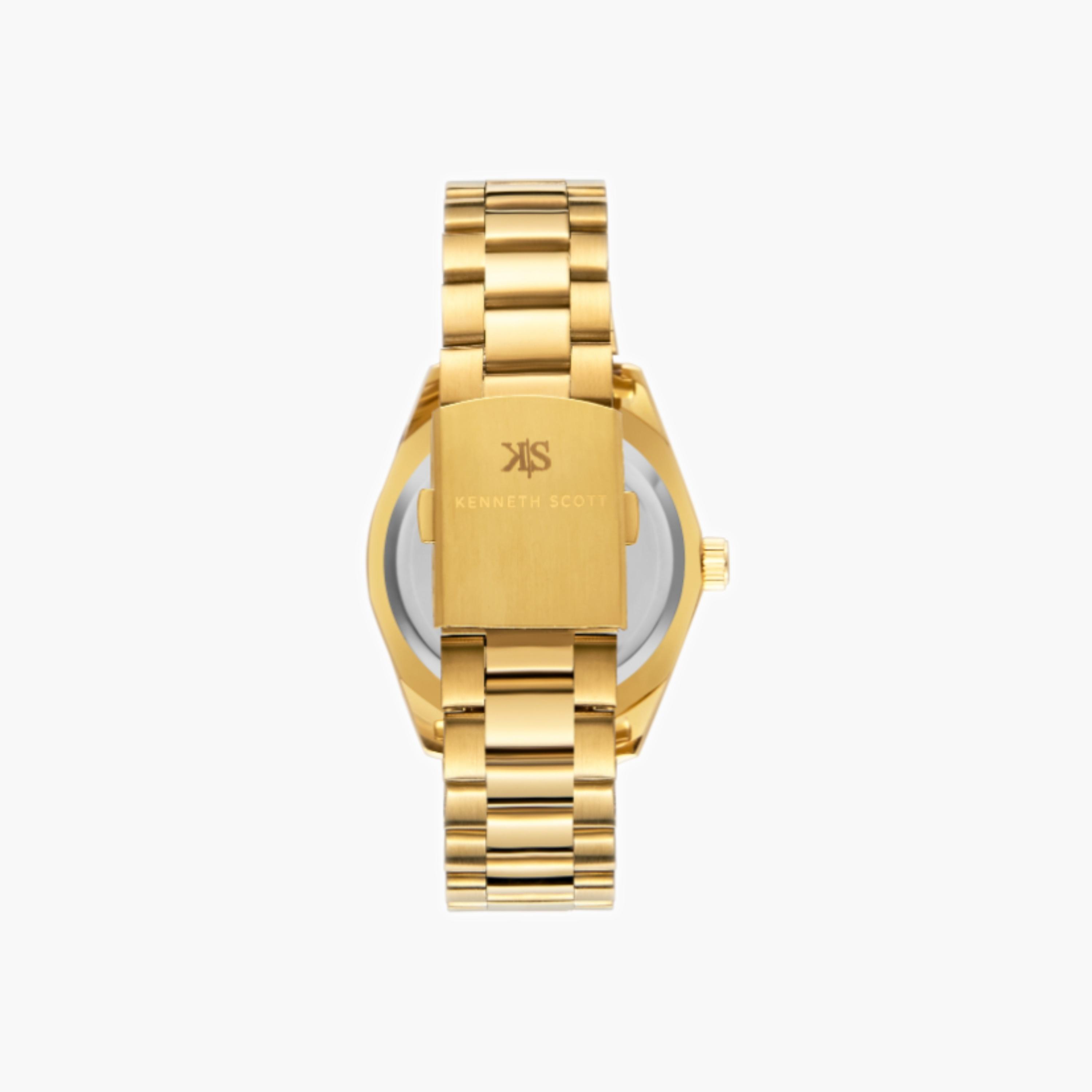 Kenneth Scott Men's Analog White Dial Watch-men-watchesandjewellery-watches-image-4