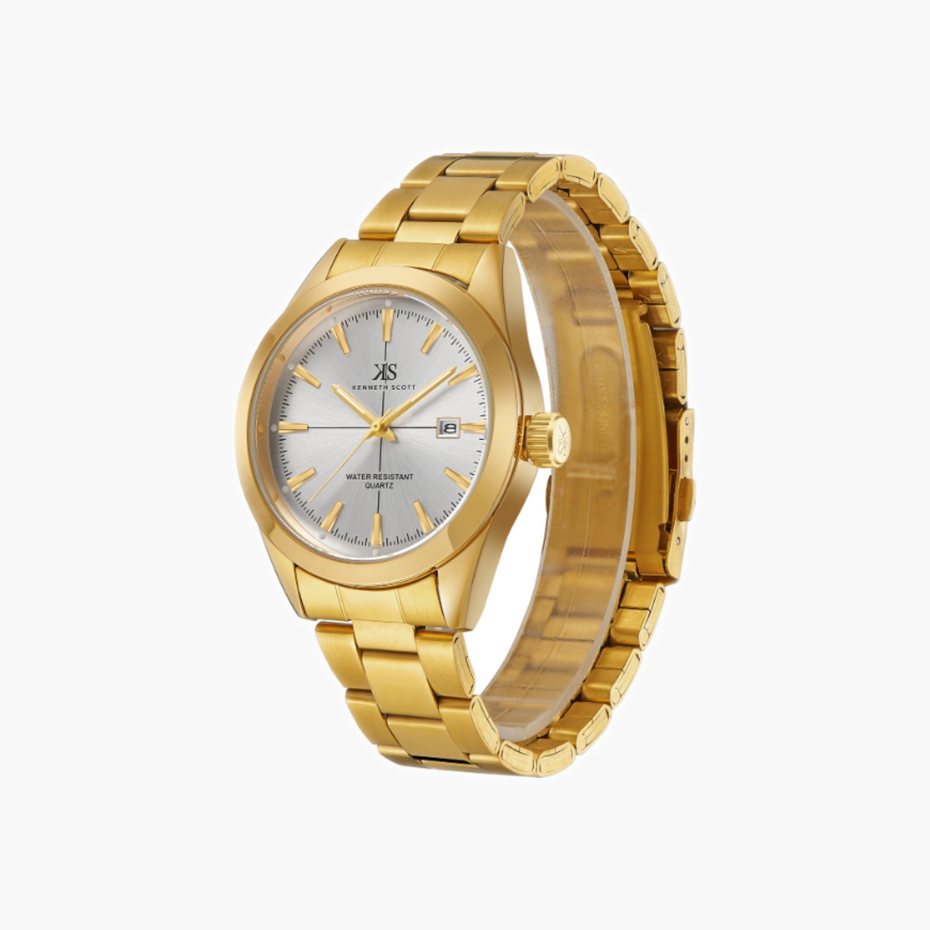 Kenneth Scott Men's Analog White Dial Watch-men-watchesandjewellery-watches-image-5