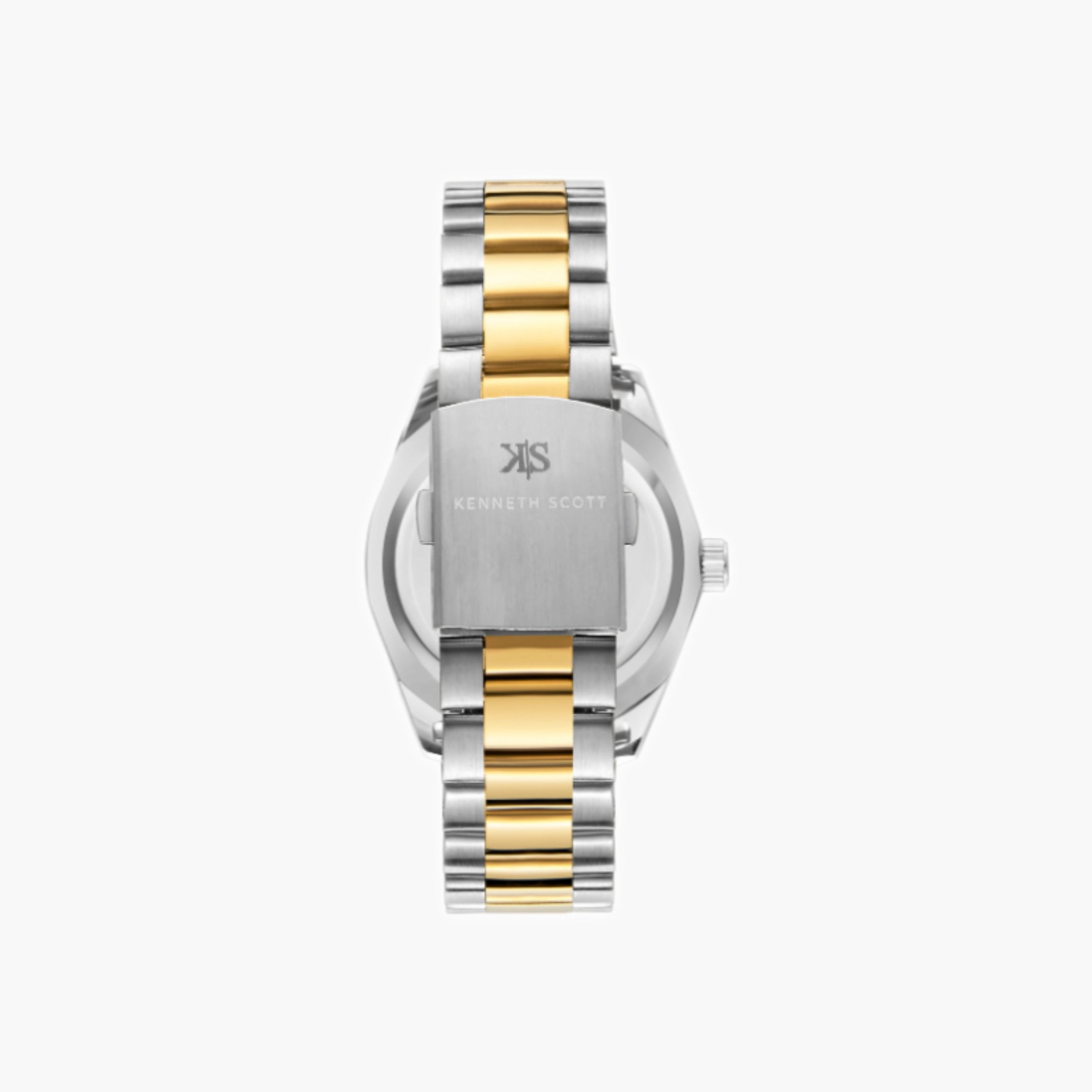 Kenneth Scott Men's Analog Dark Blue Dial Watch-men-watchesandjewellery-watches-image-5