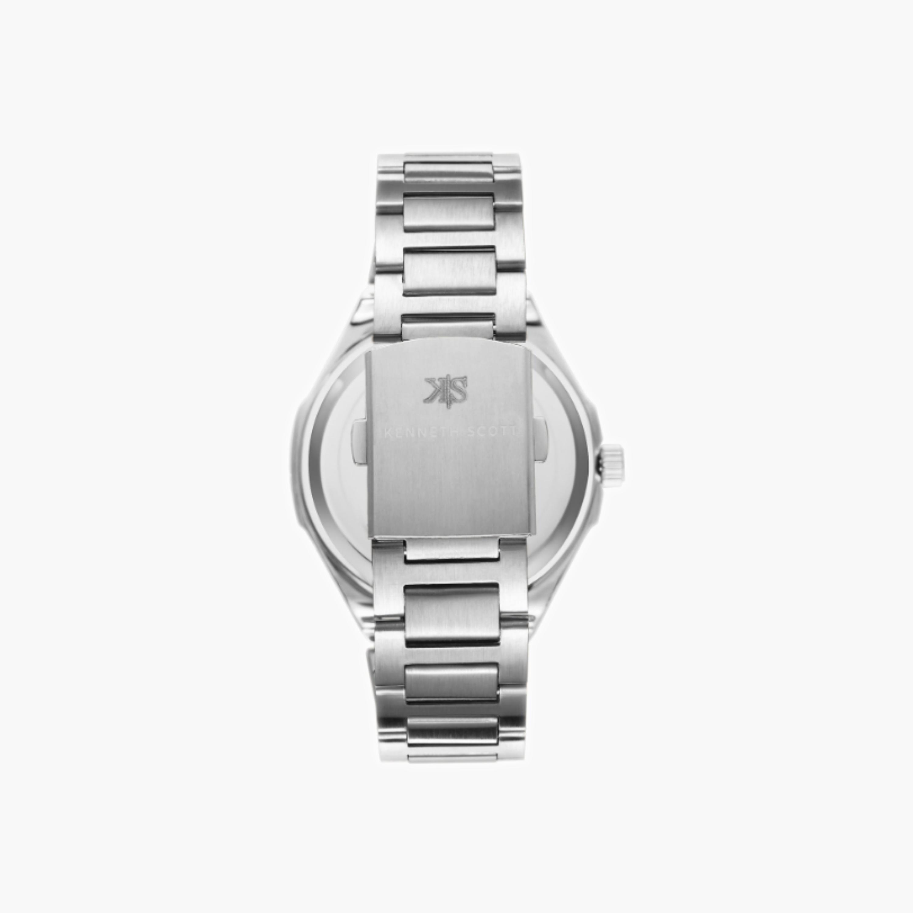 Kenneth Scott Men's Analog White Dial Watch-men-watchesandjewellery-watches-image-3