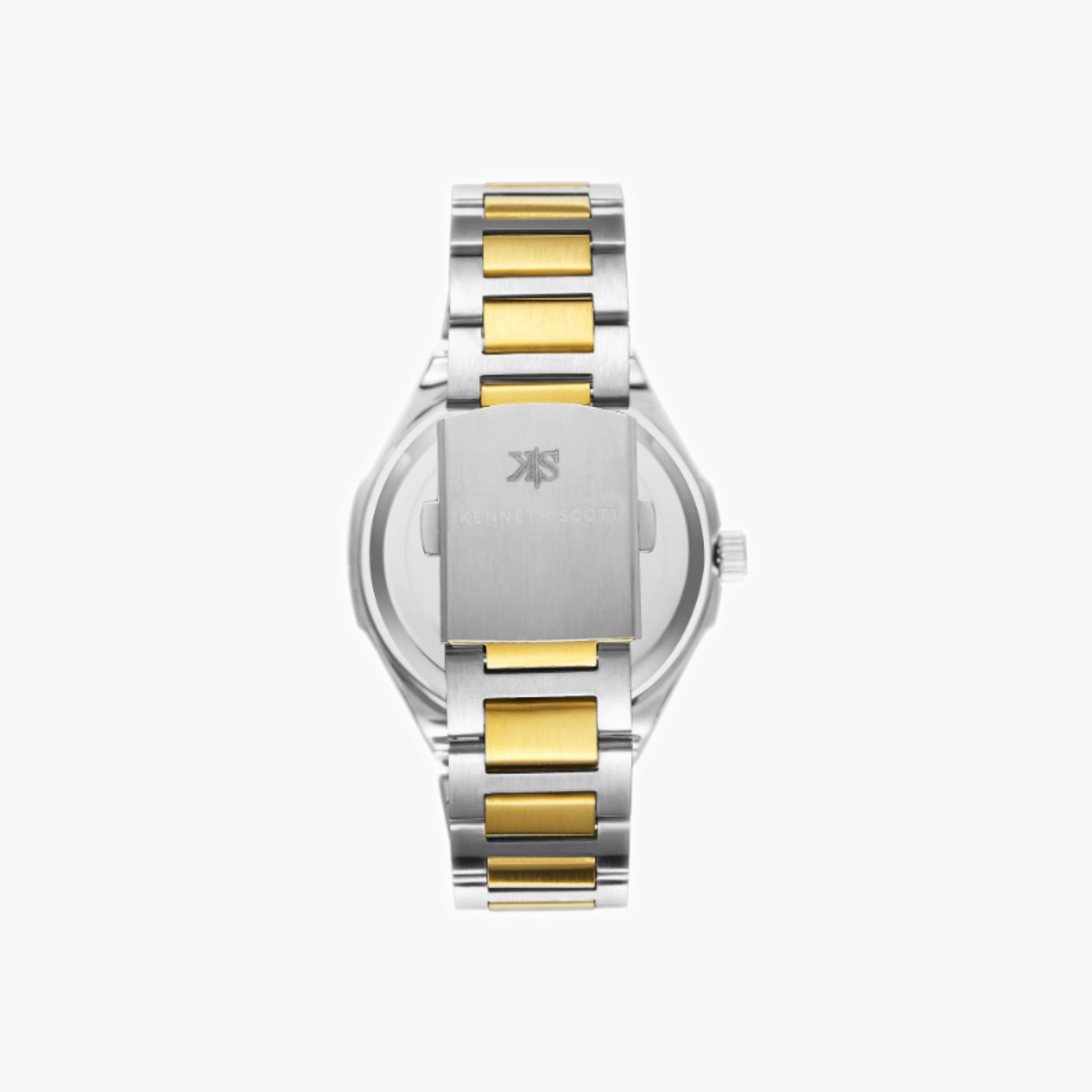 Kenneth Scott Men's Analog White Dial Watch-men-watchesandjewellery-watches-image-2