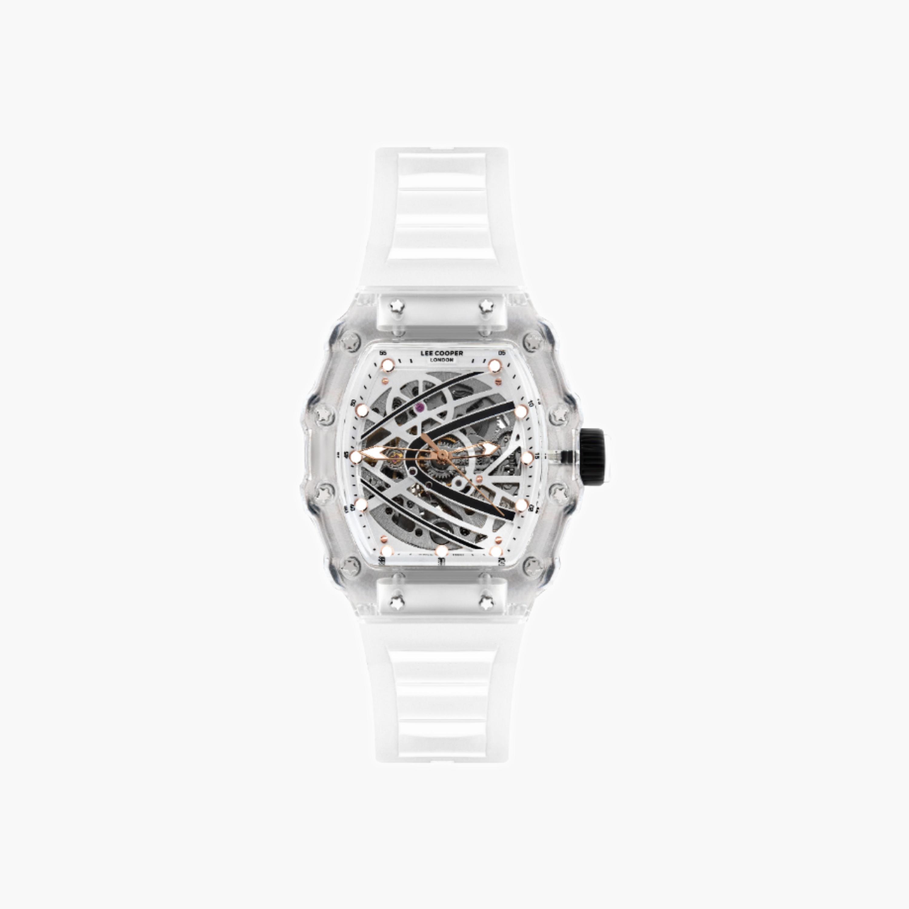 Lee Cooper Men's Automatic  Silver Dial Watch-men-watchesandjewellery-watches-image-1