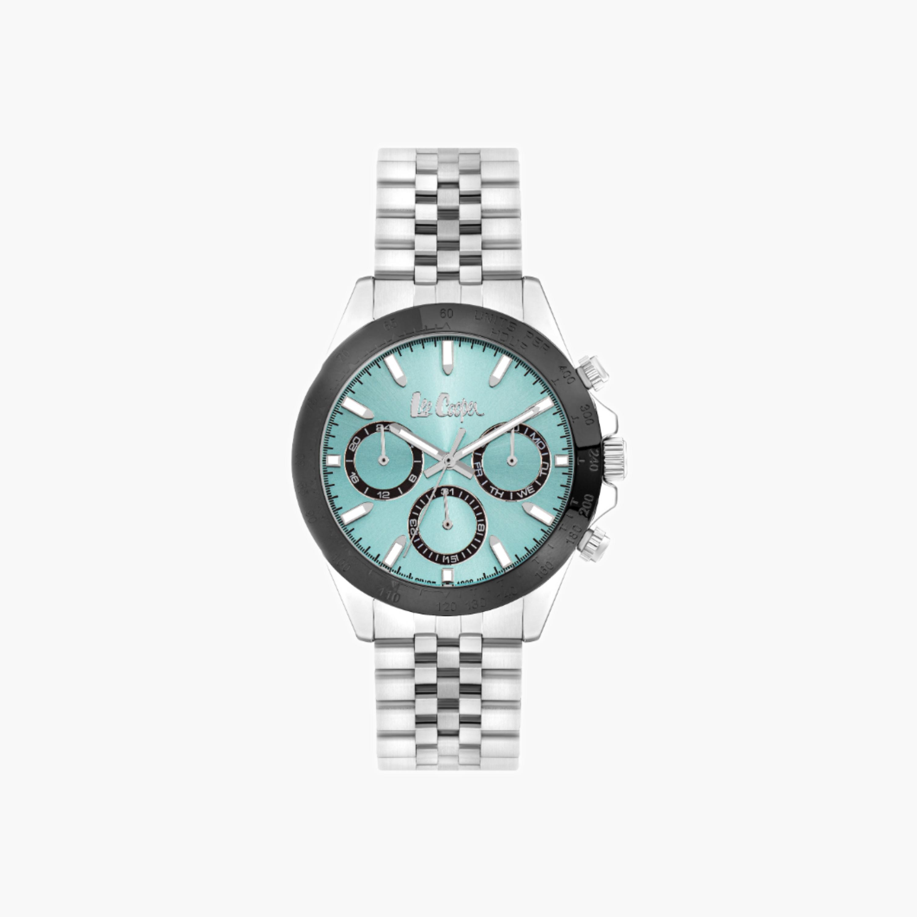 Lee Cooper Men's Multi Function Blue Dial Watch-men-watchesandjewellery-watches-image-1
