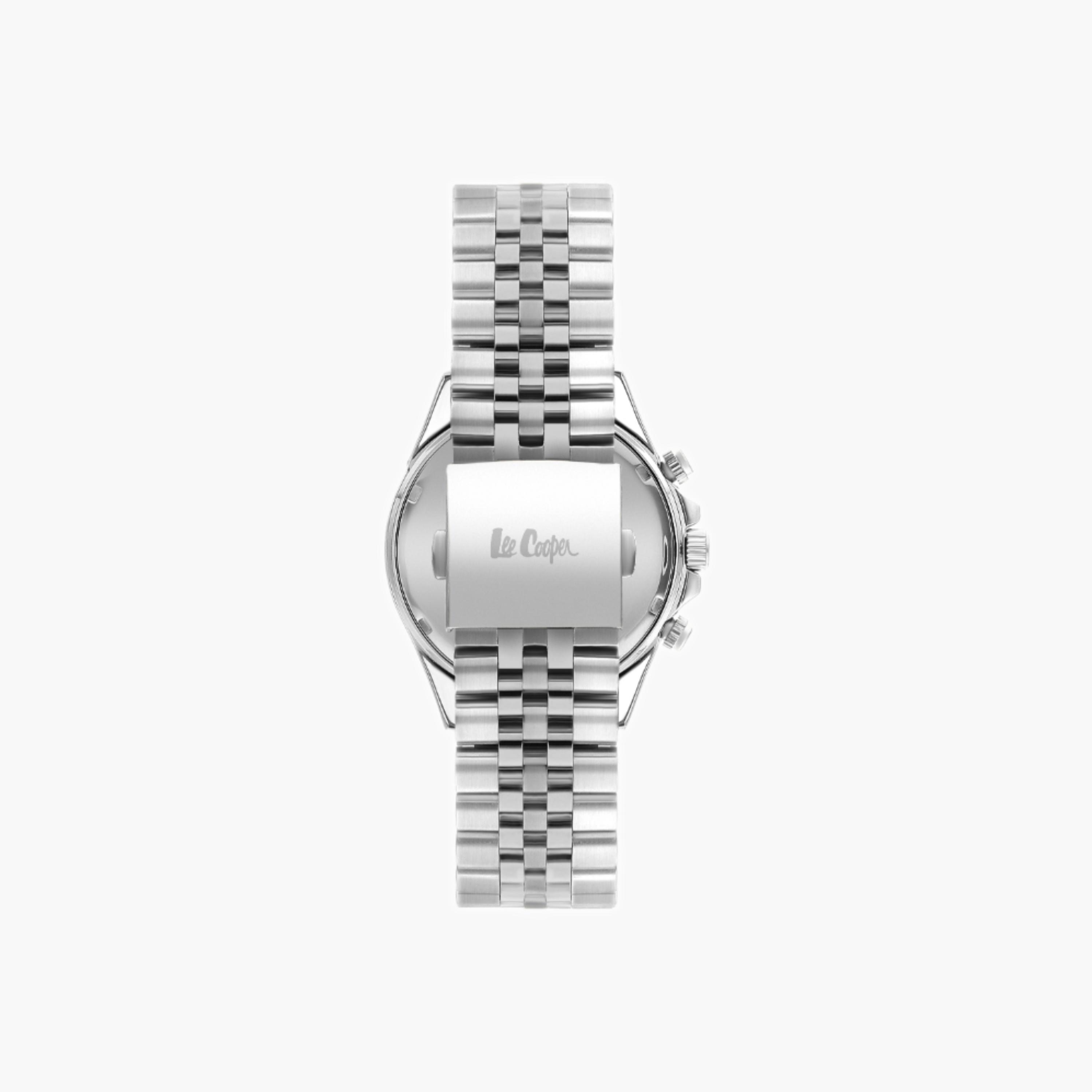 ساعة لي كوبر الرجالية متعددة الوظائف ذات مينا أزرق داكن-men-watchesandjewellery-watches-image-2