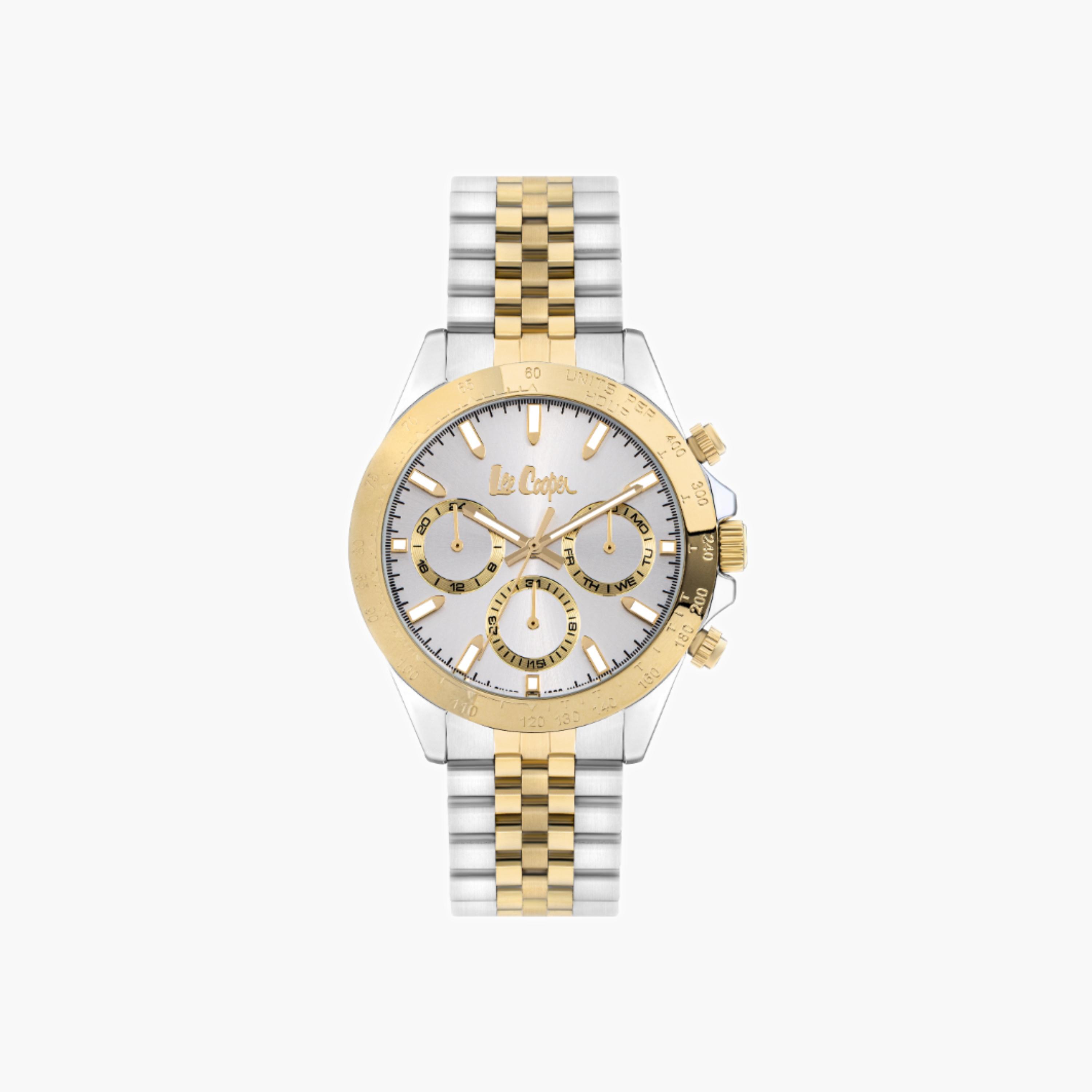 Lee Cooper Men's Multi Function Silver Dial Watch-men-watchesandjewellery-watches-image-1