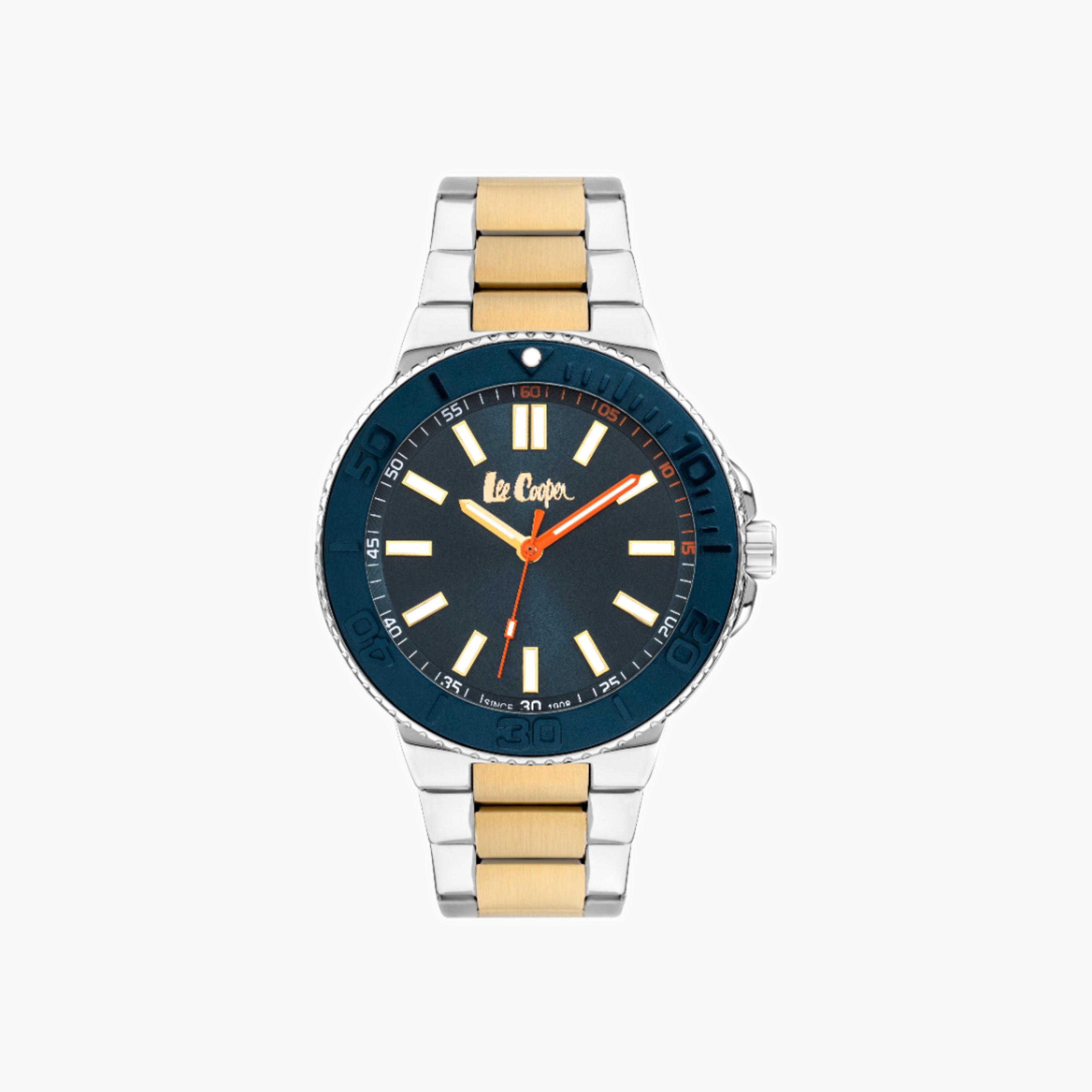 ساعة لي كوبر الرجالية التناظرية ذات المينا الخضراء-men-watchesandjewellery-watches-image-1