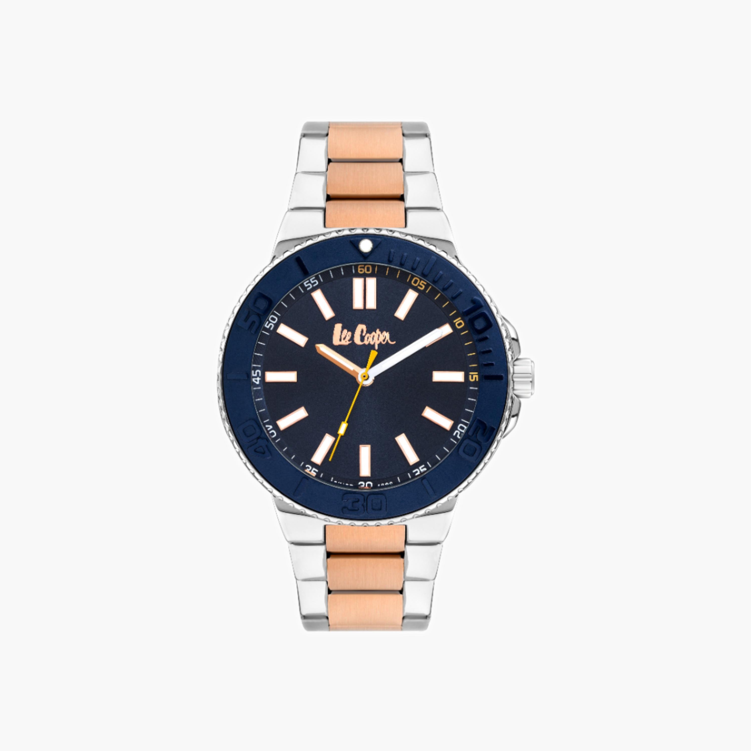 Lee Cooper Men's Analog Dark Blue Dial Watch-men-watchesandjewellery-watches-image-1