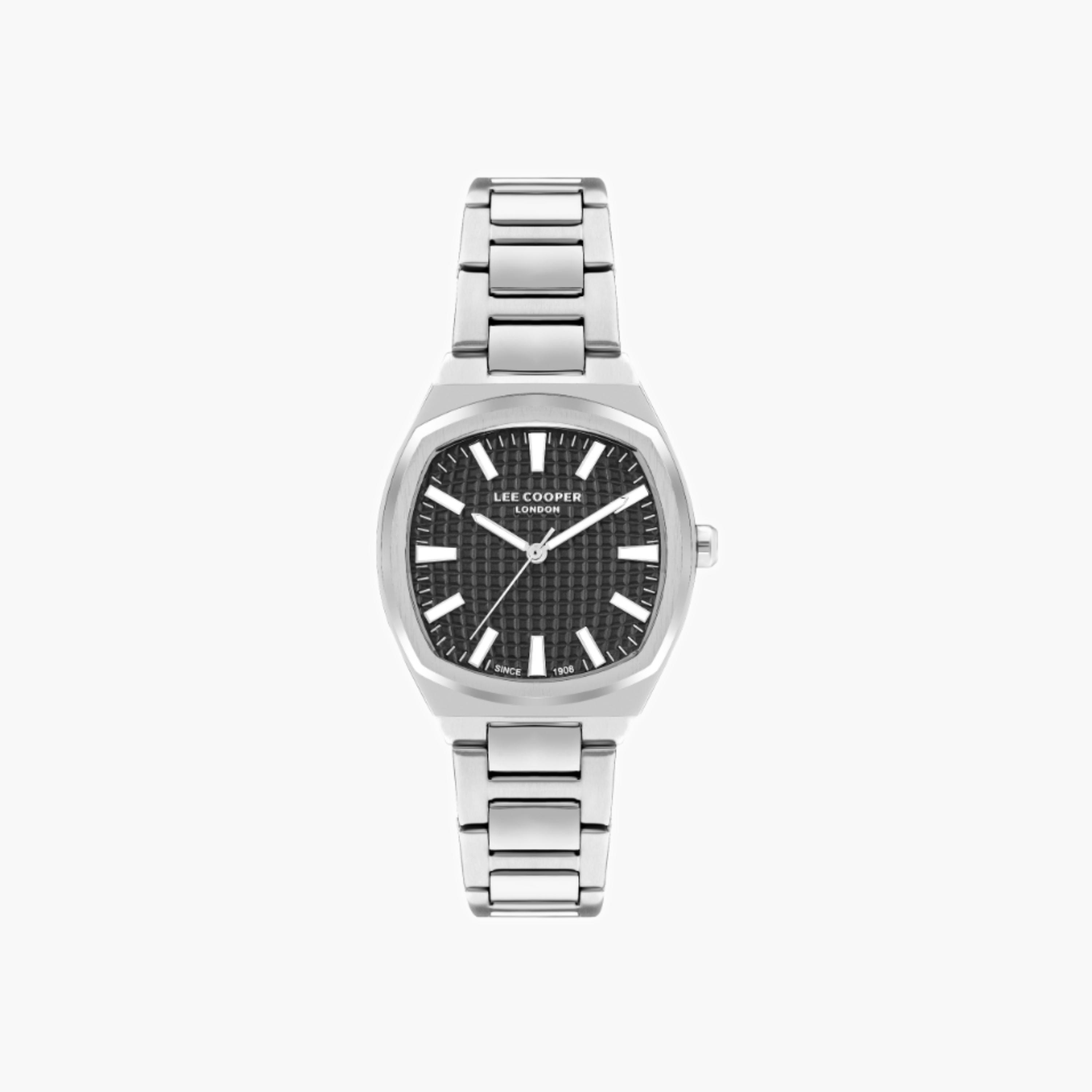 ساعة لي كوبر النسائية التناظرية ذات المينا السوداء-men-watchesandjewellery-watches-image-1
