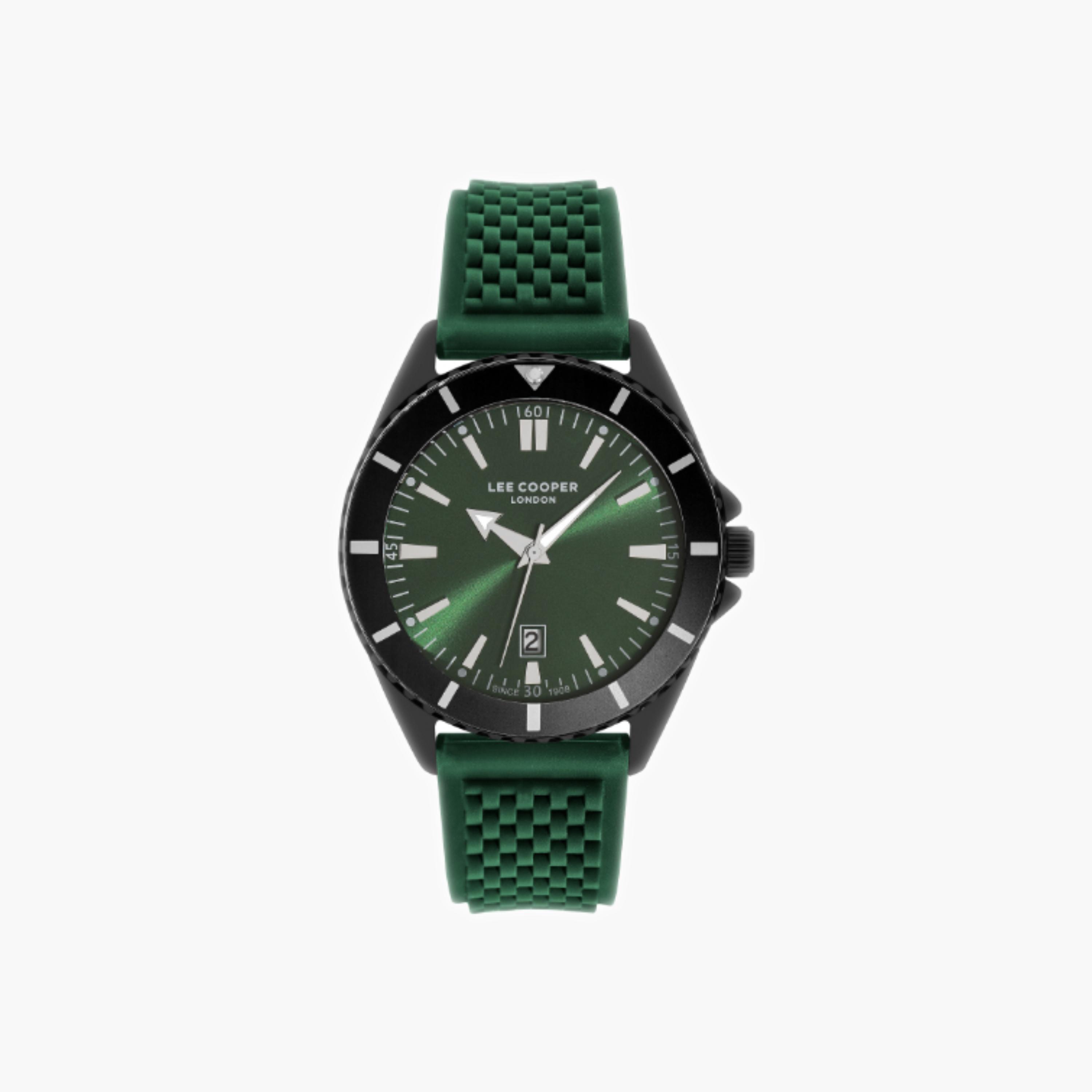 Lee Cooper Men's Analog Green Dial Watch-men-watchesandjewellery-watches-image-1