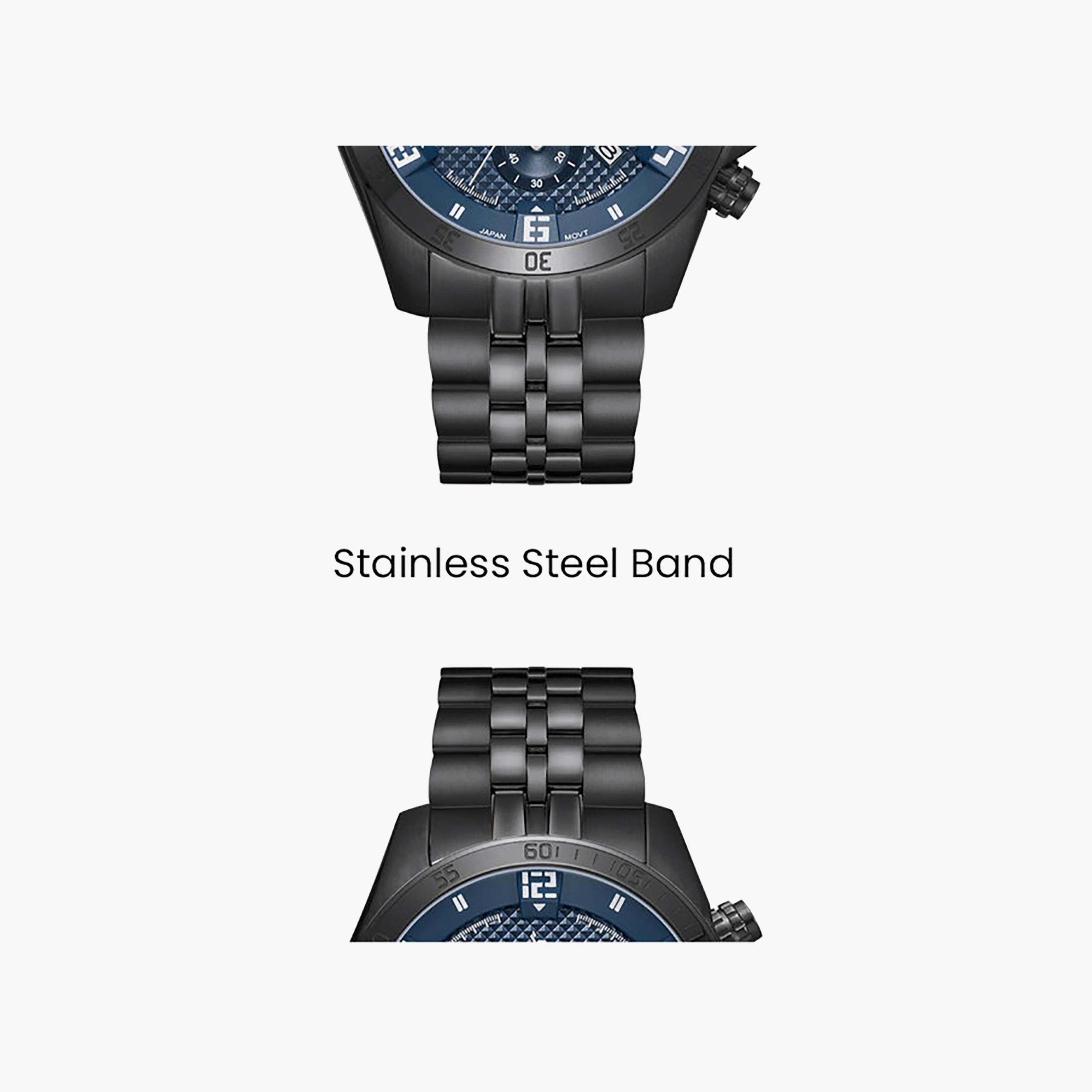 Tornado Men's 46MM Black Chronograph Stainless Steel Watch | T3149B-BBBJ-men-watchesandjewellery-watches-image-6
