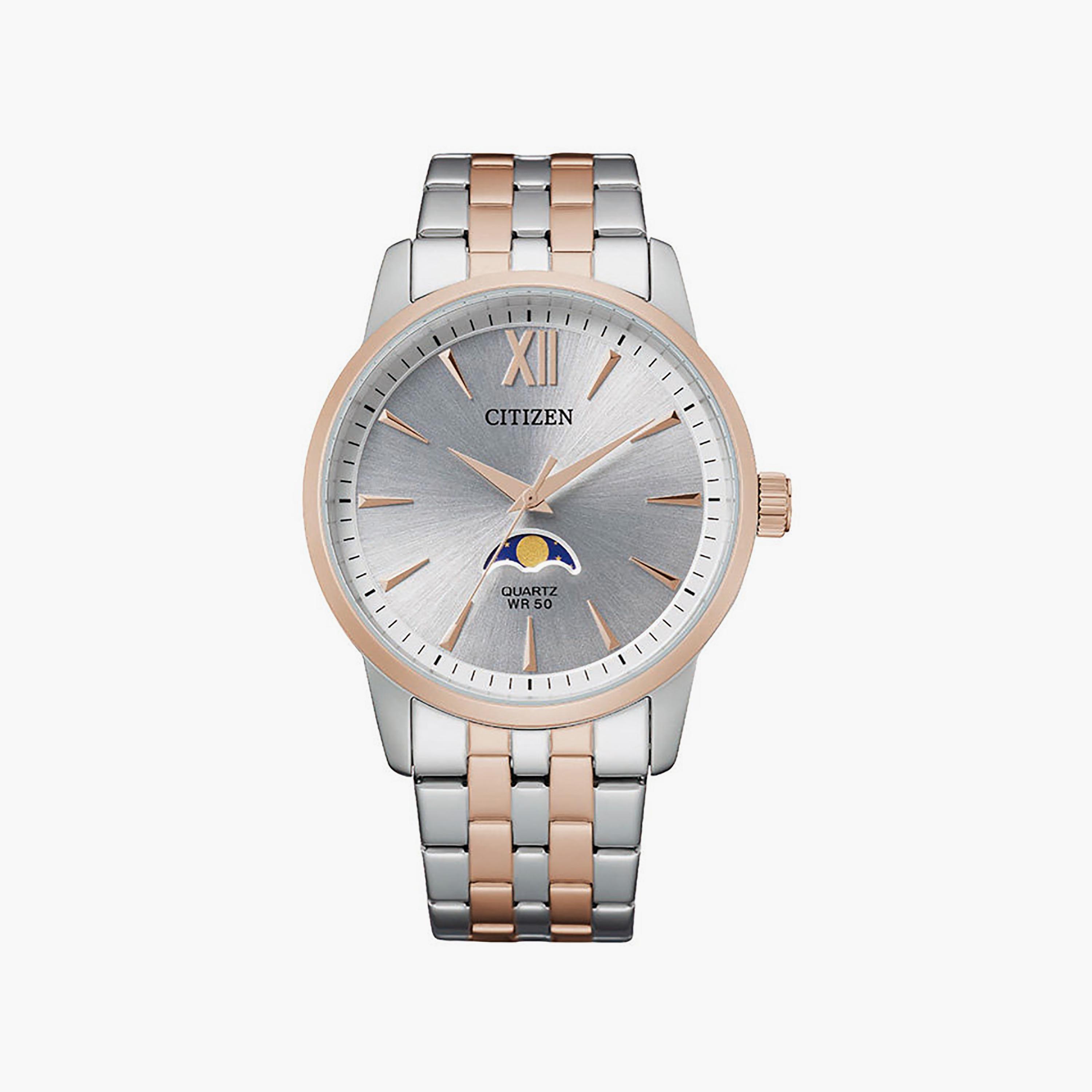 Citizen Men's 42MM Silver Analog Stainless Steel Watch | AK5006-58A-men-watchesandjewellery-watches-image-1