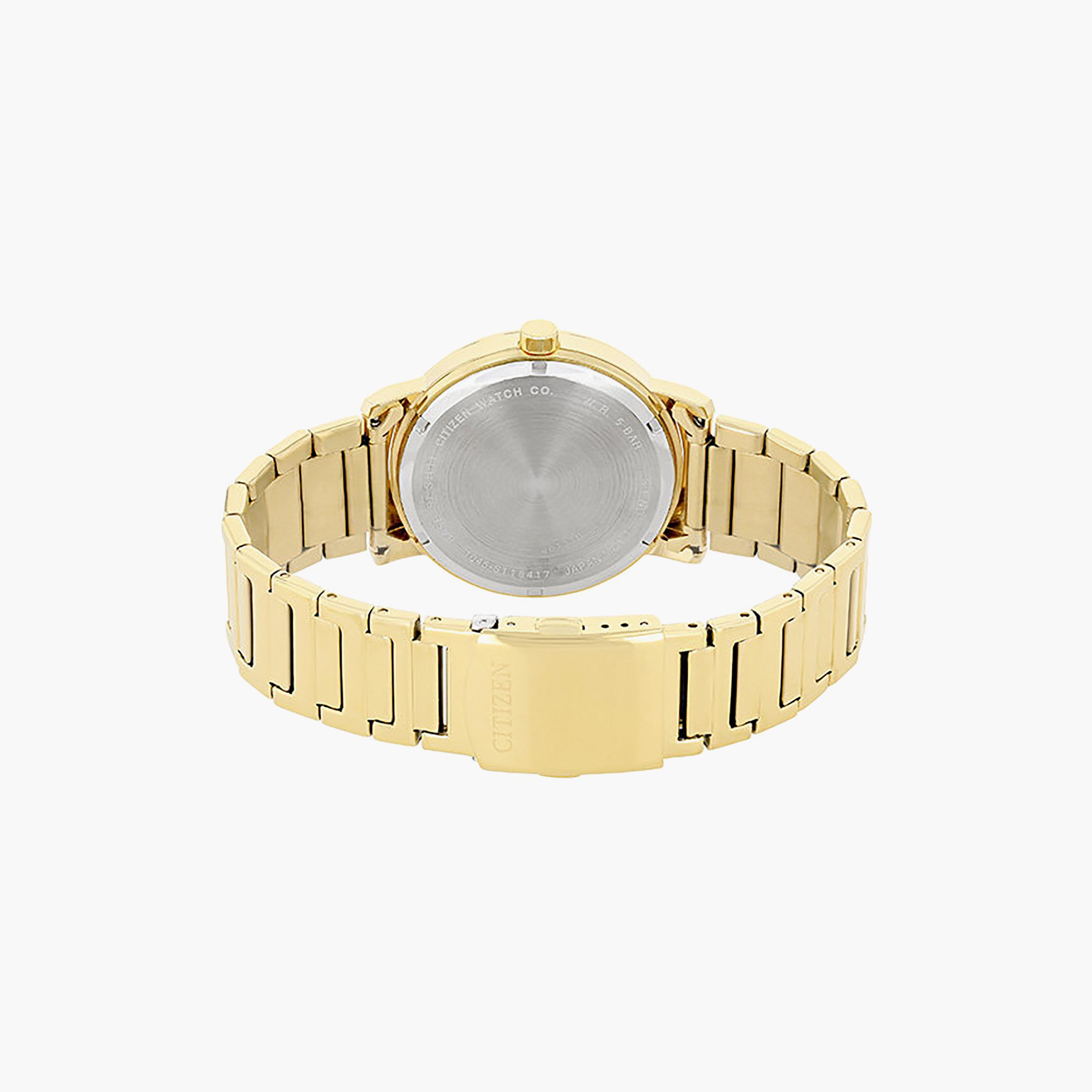 ساعة سيتيزن رجالية سوداء تناظرية من الفولاذ المقاوم للصدأ، مقاس 42 مم | BE9182-57E-men-watchesandjewellery-watches-image-3