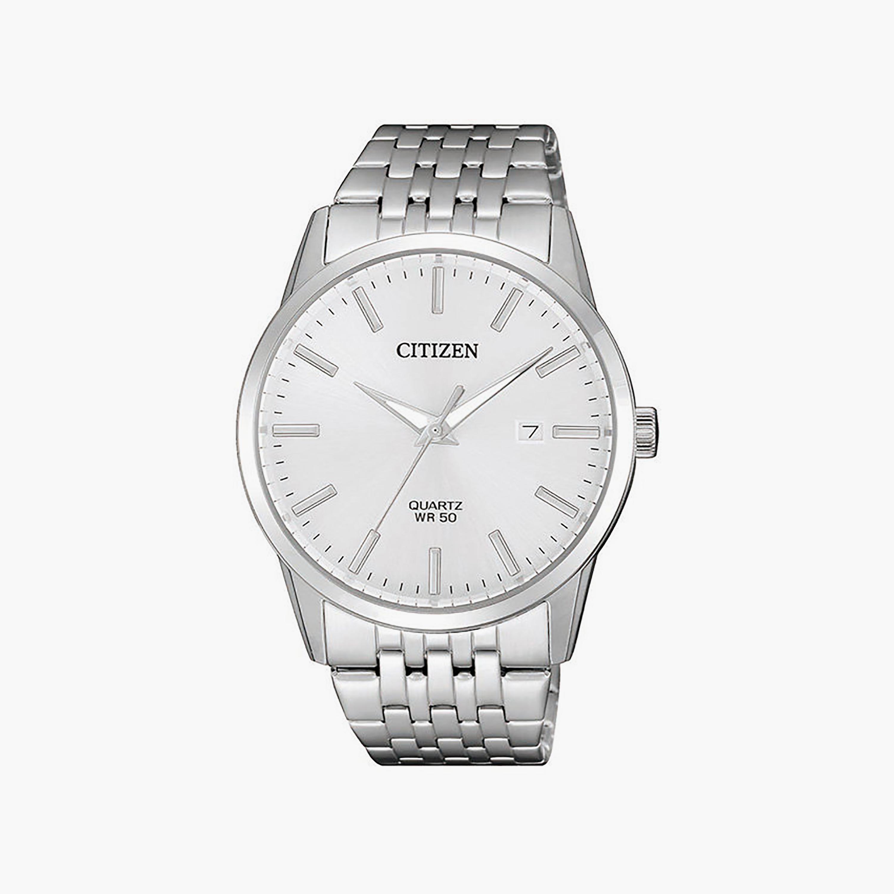 Citizen Men's 39MM White Analog Stainless Steel Watch | BI5000-87A-men-watchesandjewellery-watches-image-1