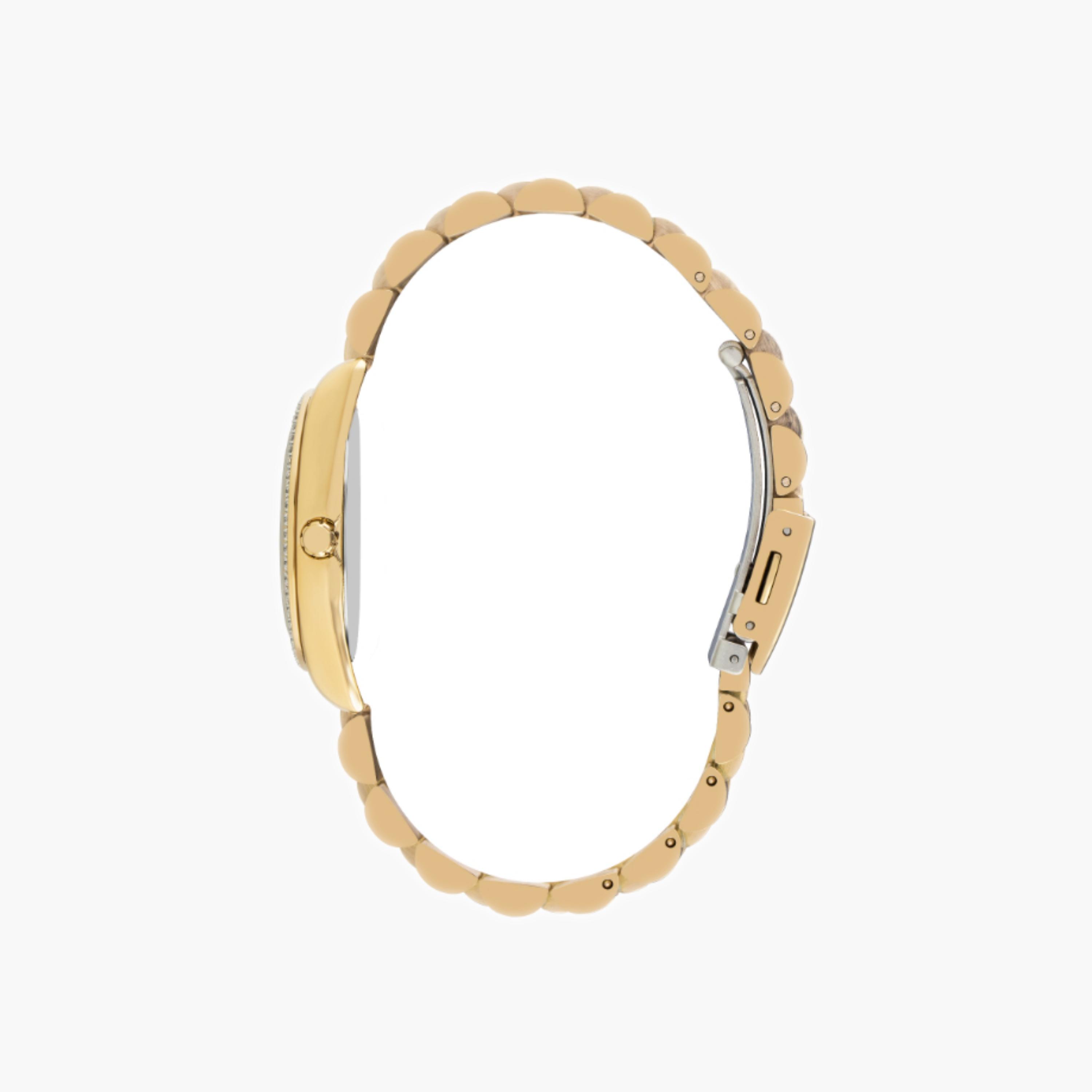 ساعة لي كوبر النسائية التناظرية ذات المينا البيضاء المصنوعة من عرق اللؤلؤ-men-watchesandjewellery-watches-image-2