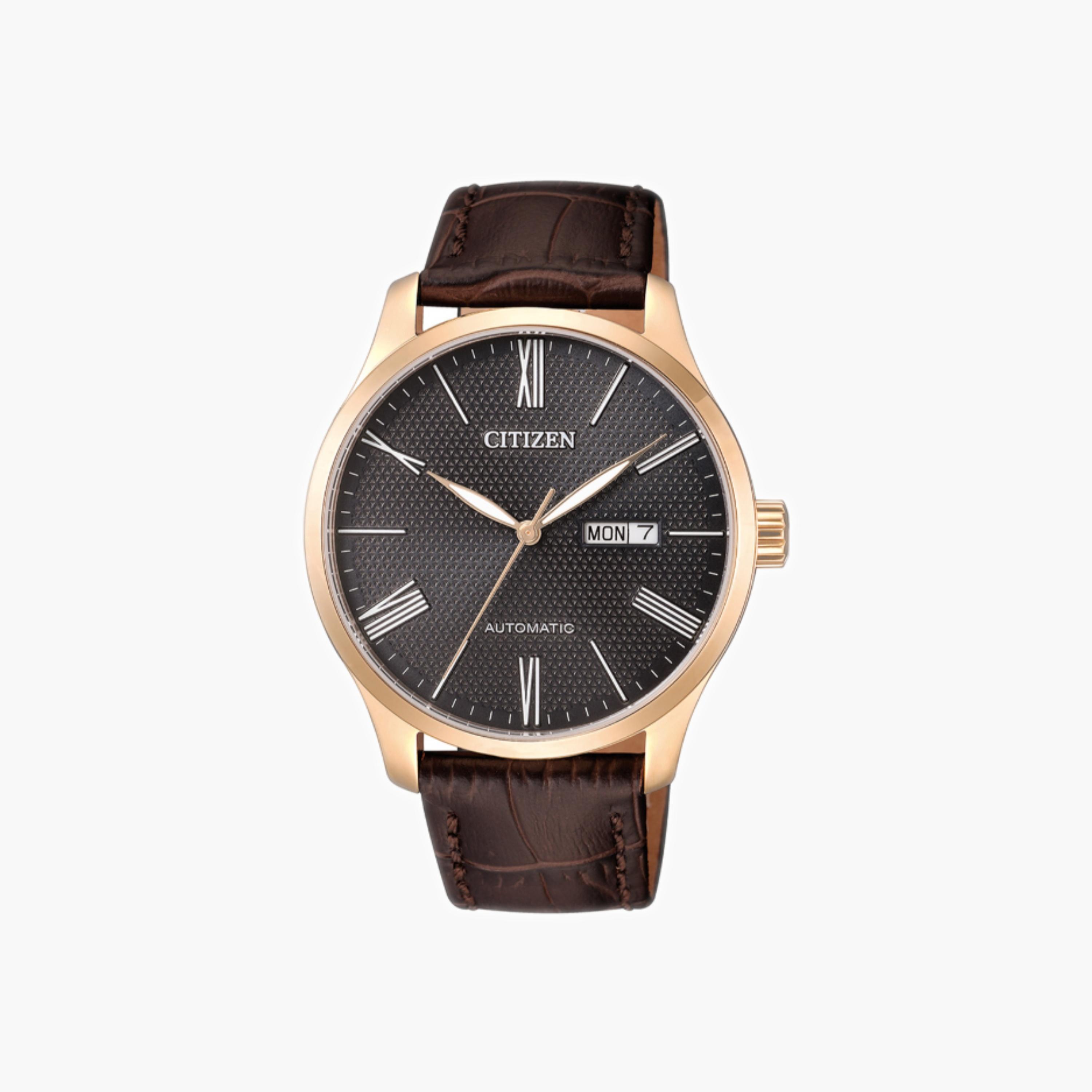 Citizen Men's Automatic Brown Dial Watch-men-watchesandjewellery-watches-image-1
