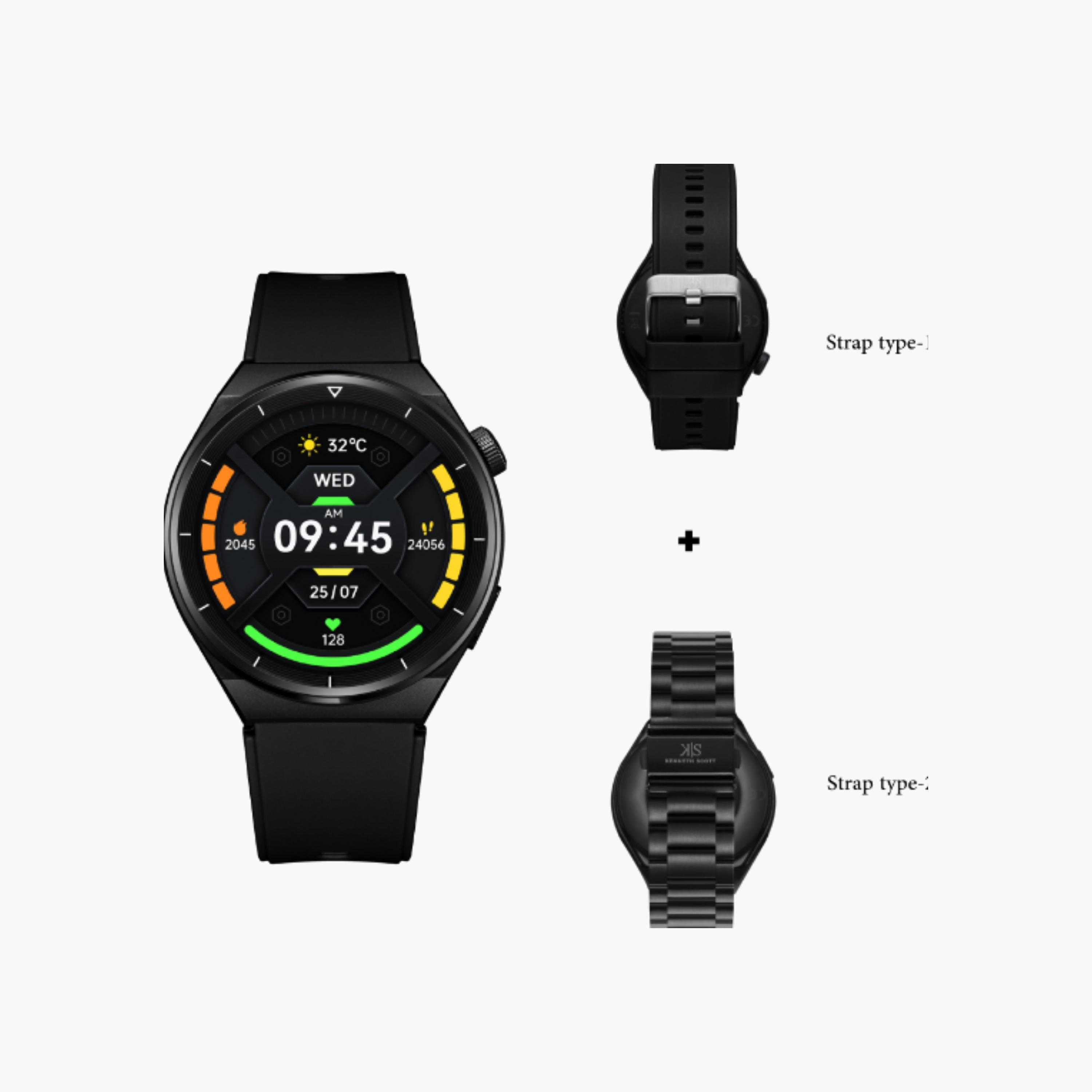 Kenneth Scott Unisex Smart Multi Color Dial Watch-men-watchesandjewellery-watches-image-4