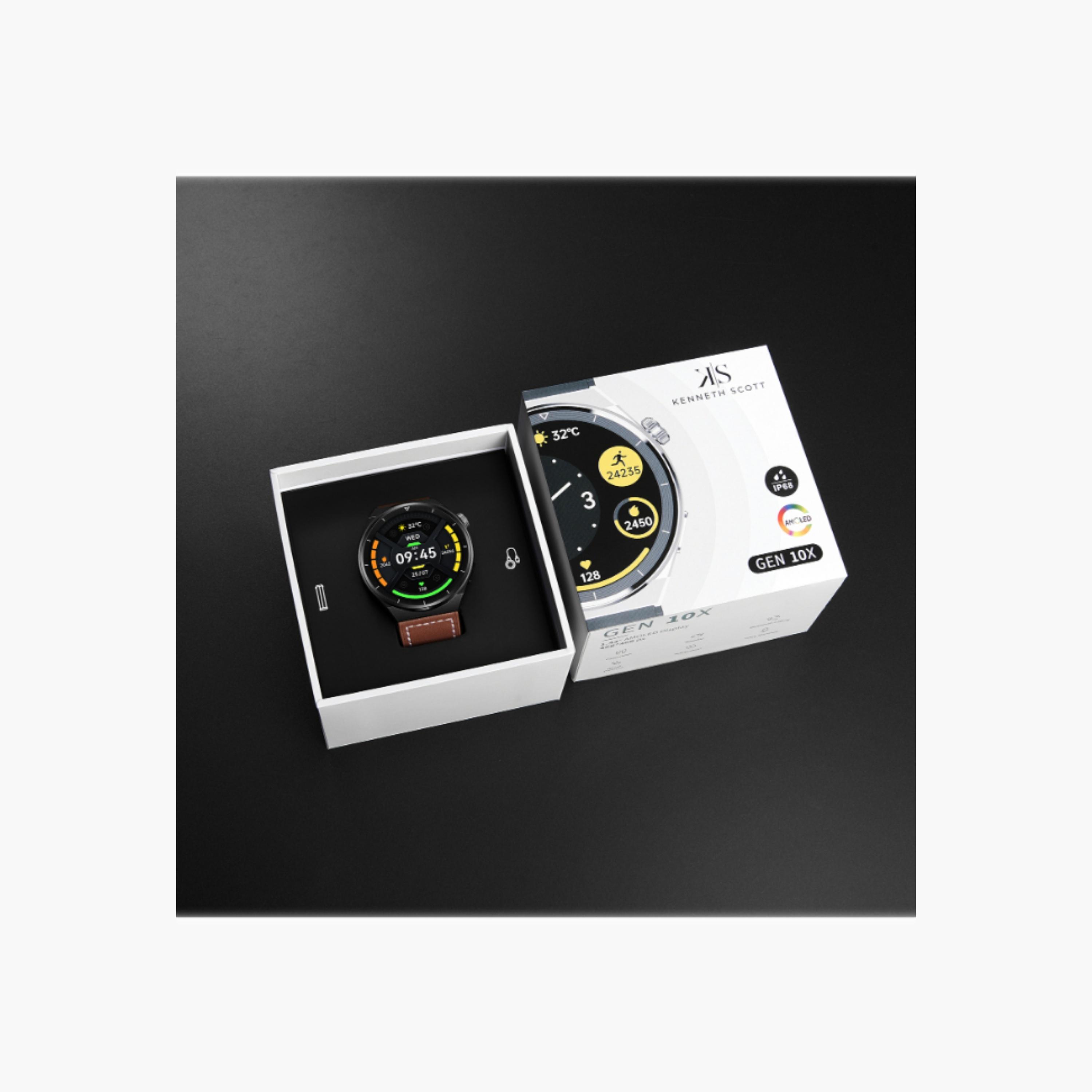 Kenneth Scott Unisex Smart Multi Color Dial Watch-men-watchesandjewellery-watches-image-3