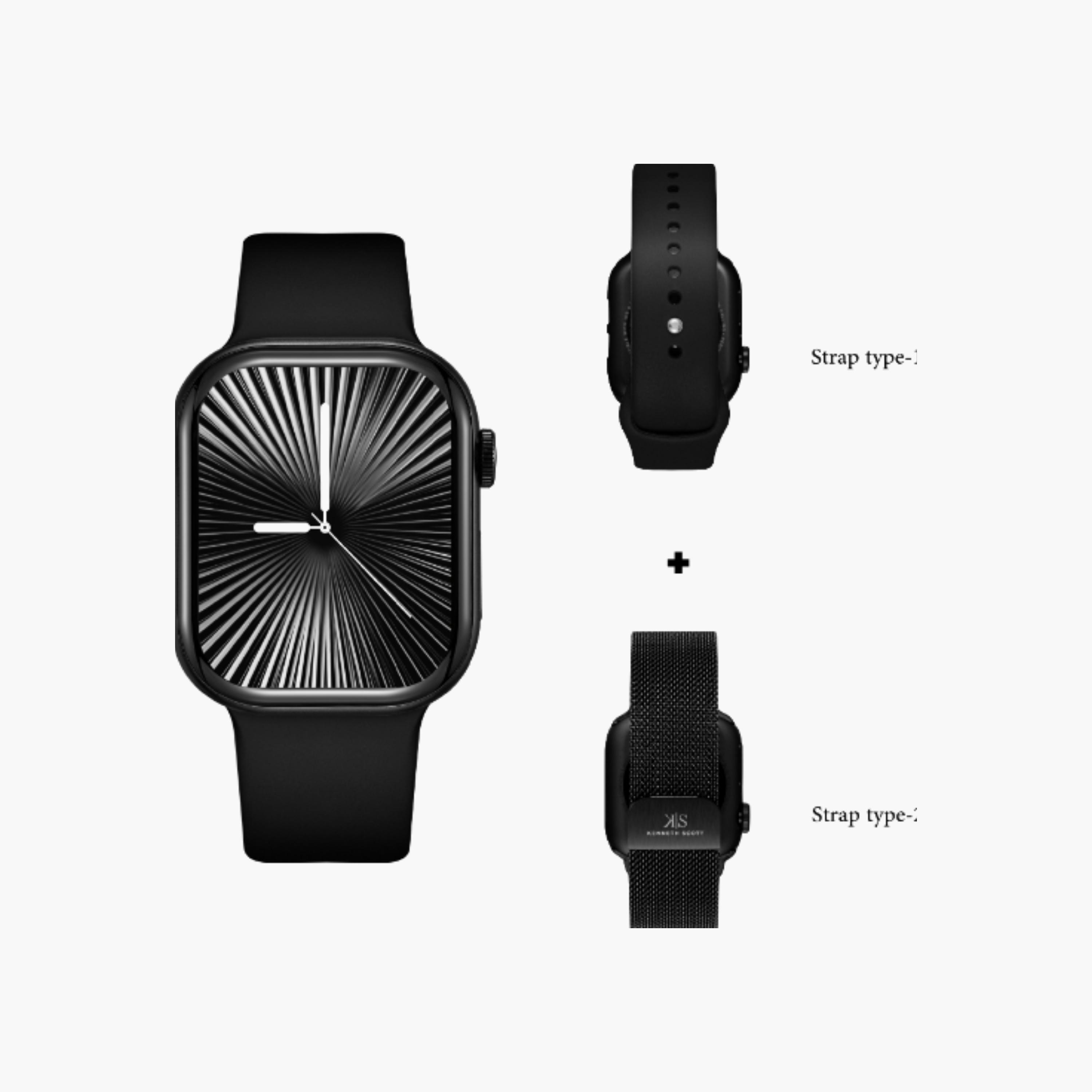 Kenneth Scott Unisex Smart Multi Color Dial Watch-men-watchesandjewellery-watches-image-4