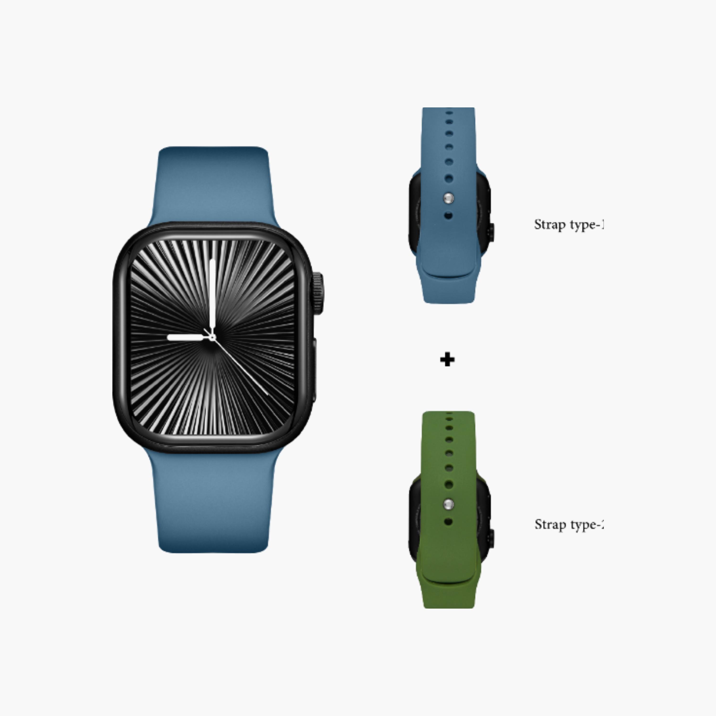 Kenneth Scott Unisex Smart Black Dial Watch-men-watchesandjewellery-watches-image-5