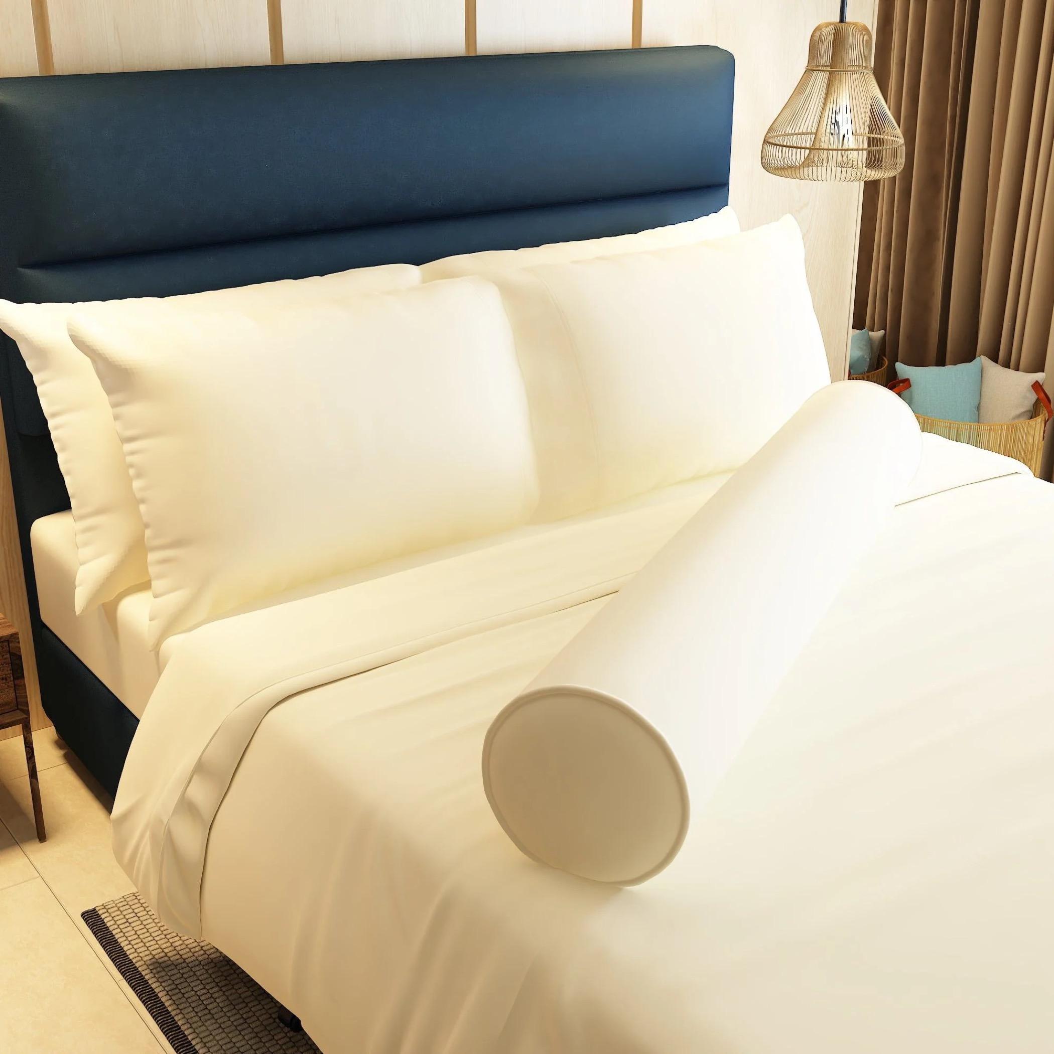 Silentnight Bamboo 300 Thread Count Pillowcase - 23x180 cm
